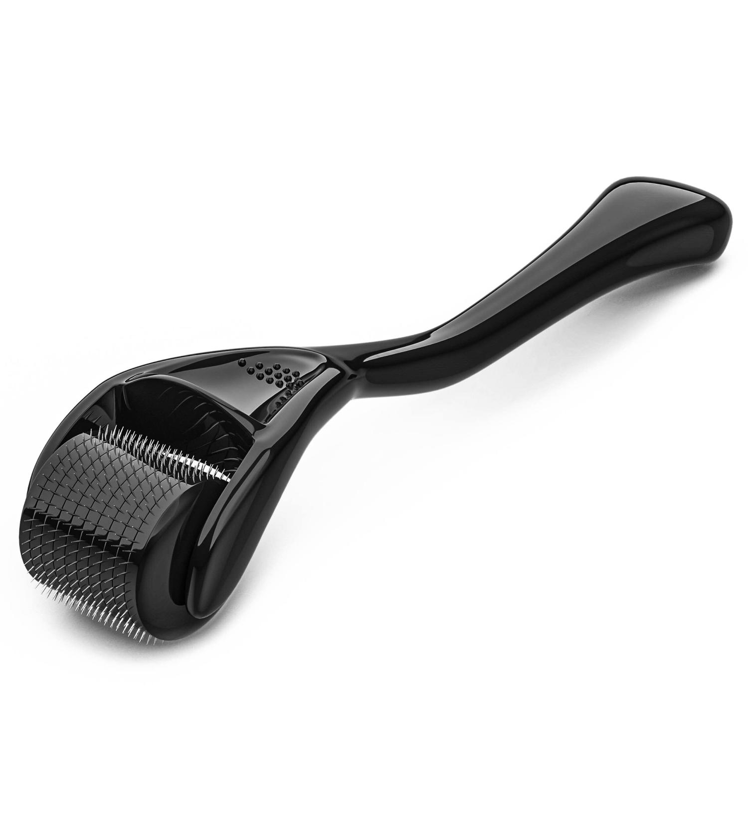 Derma Roller Microneedle Roller for Face & Beard Growth Kit - 0.25mm | Hair Growth & Skin Care Tool for Men and Women - Buy Online on GoSupps.com