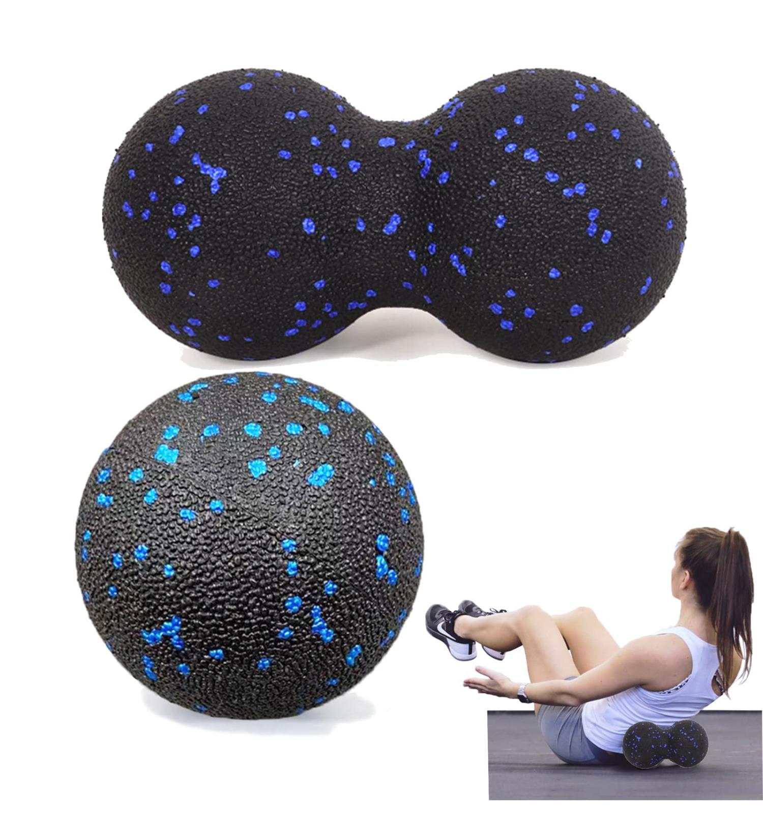 8cm Peanut Massage Ball | Self-Massage Fascia Ball for Pain Relief & Recovery | International Shipping - Buy Online on GoSupps.com