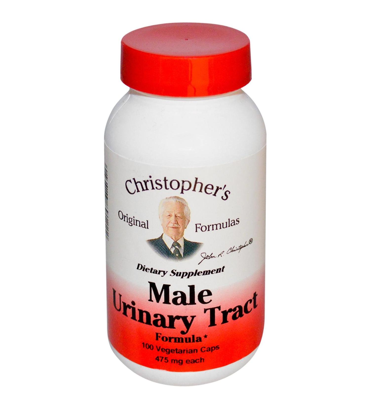 Dr Christophers Male Urinary Tract 475mg 100 Capsules