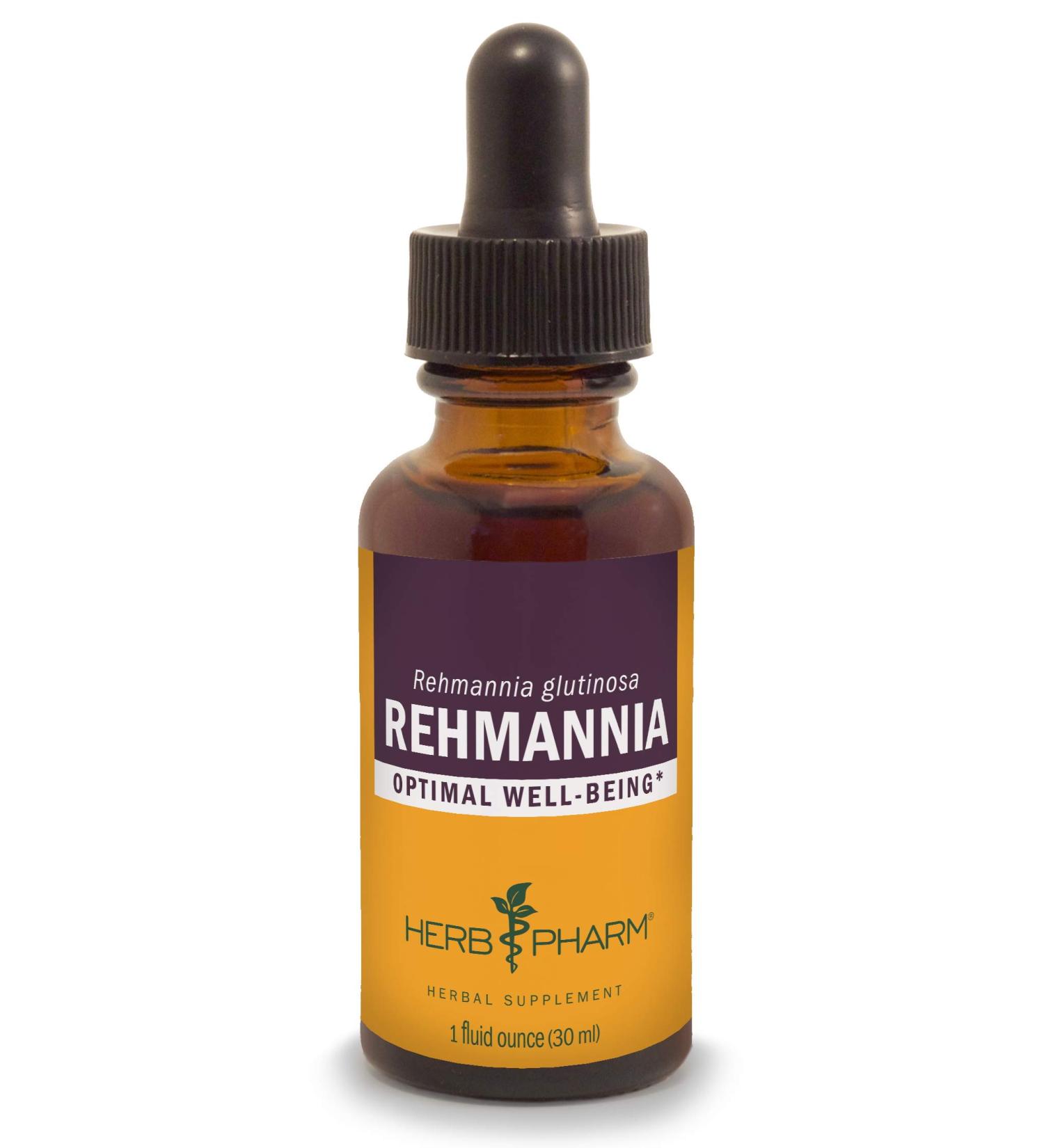 Herb Pharm Rehmannia Liquid Extract 1oz - Organic Herbal Supplement - Buy Online on GoSupps.com