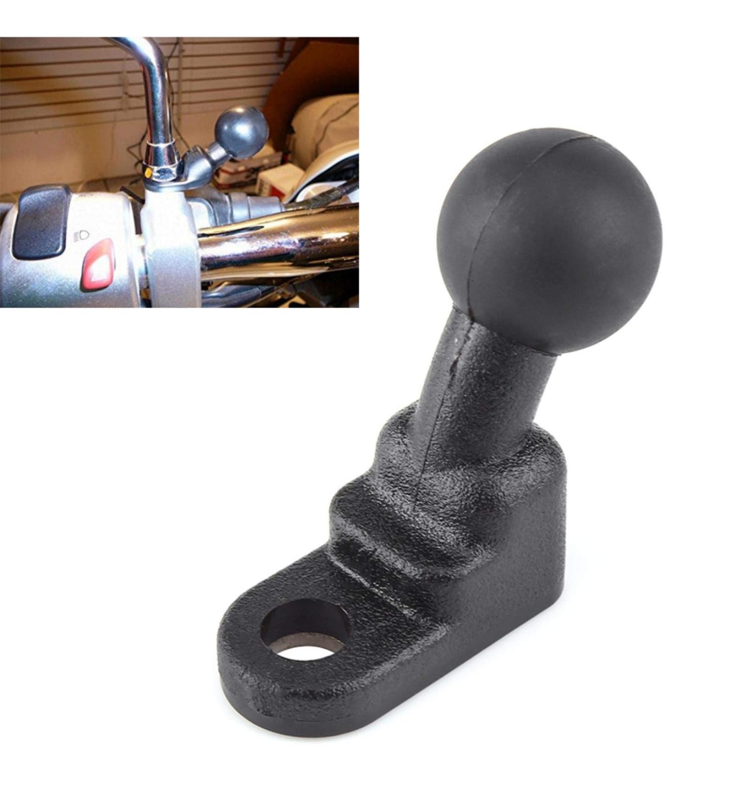 Buy Ouitble Motorcycle Mirror Ball Bracket - Shock Absorbing Holder with 10mm Hole - International Shipping Available - Buy Online on GoSupps.com