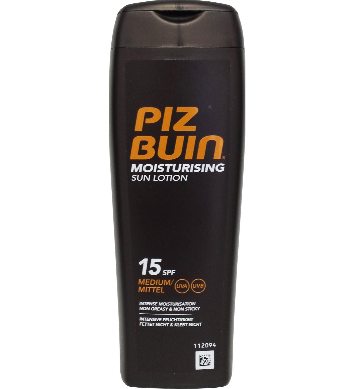 PIZ BUIN moisturising sun milk SPF 15 200 ml