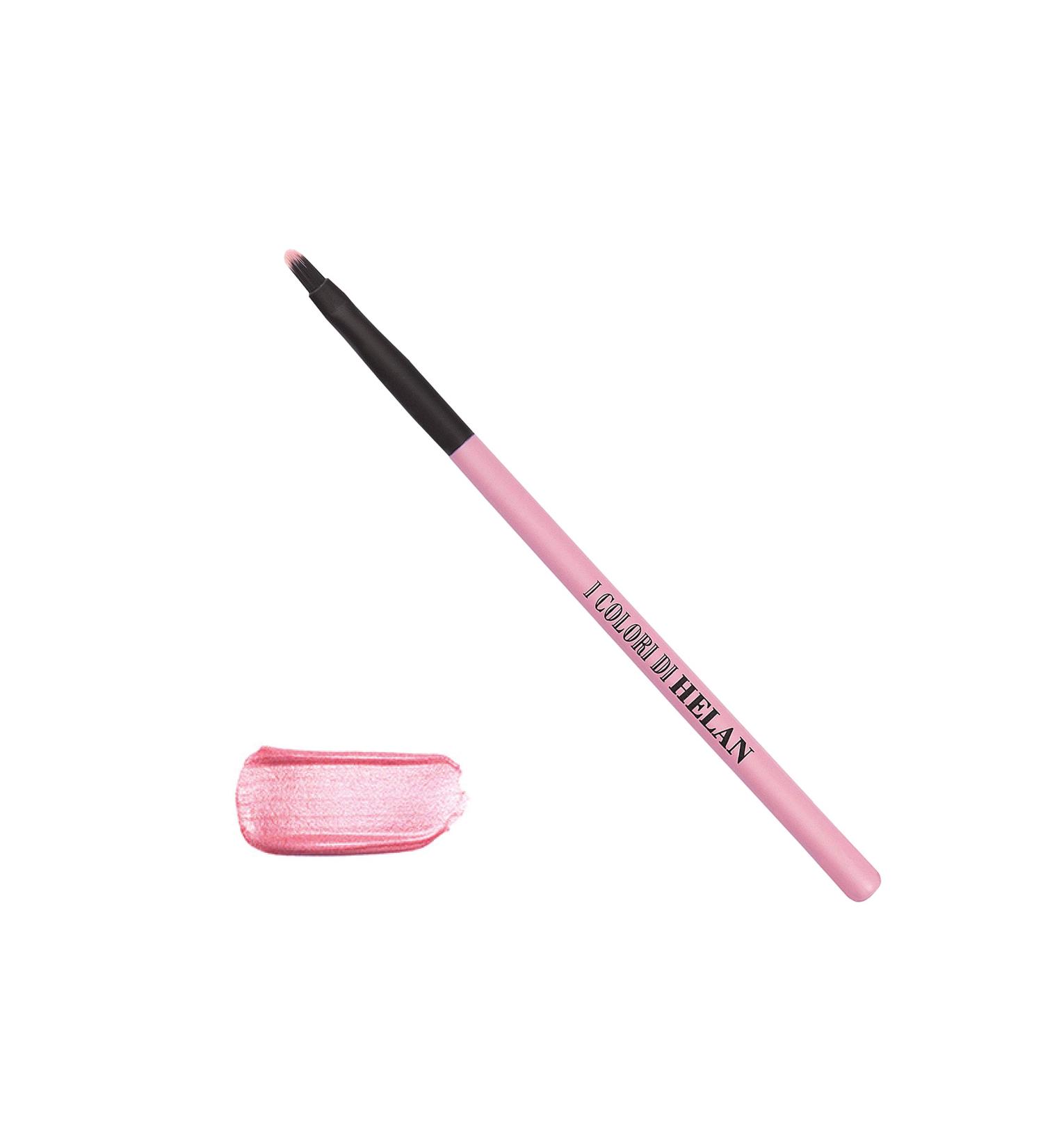 Helan I Colori - Makeup Lip Brush for Lipstick with Flat Oval Shape and Short Flexible Bristles - Professional Make Up Brushes for Blending Shading Highlighting - Made in Italy Peonia - Buy Online on GoSupps.com
