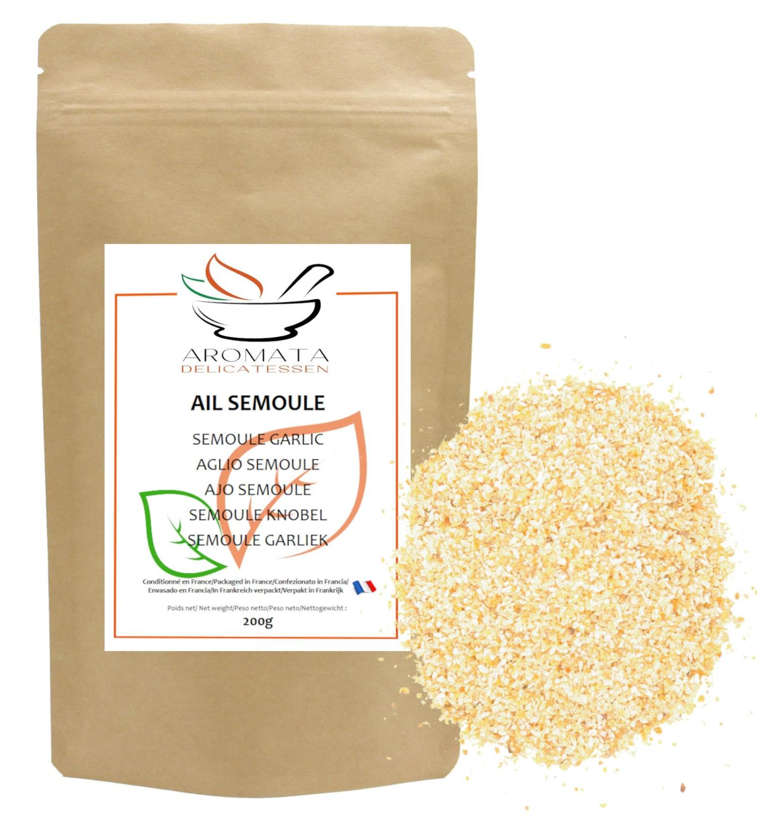 AROMATA - Semolina garlic 100% natural Rich in taste - 200 g - Buy Online on GoSupps.com
