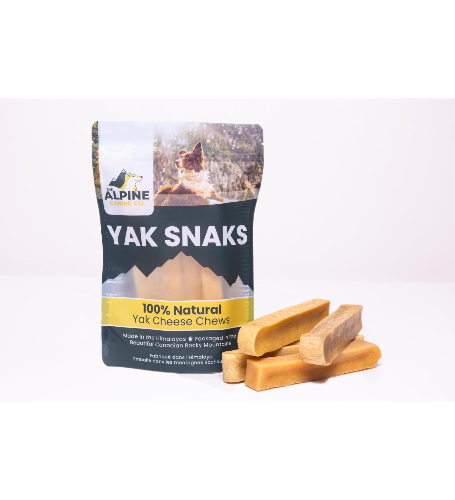 Yak Cheese Dog Chews All-Natural Chews for Dogs. Long Lasting Yak Milk Dog Chews for Aggressive Chewers for Teething Puppies & Bored Dogs (Large 4 Pack) 4 count (Pack of 1) Large - Buy Online on GoSupps.com