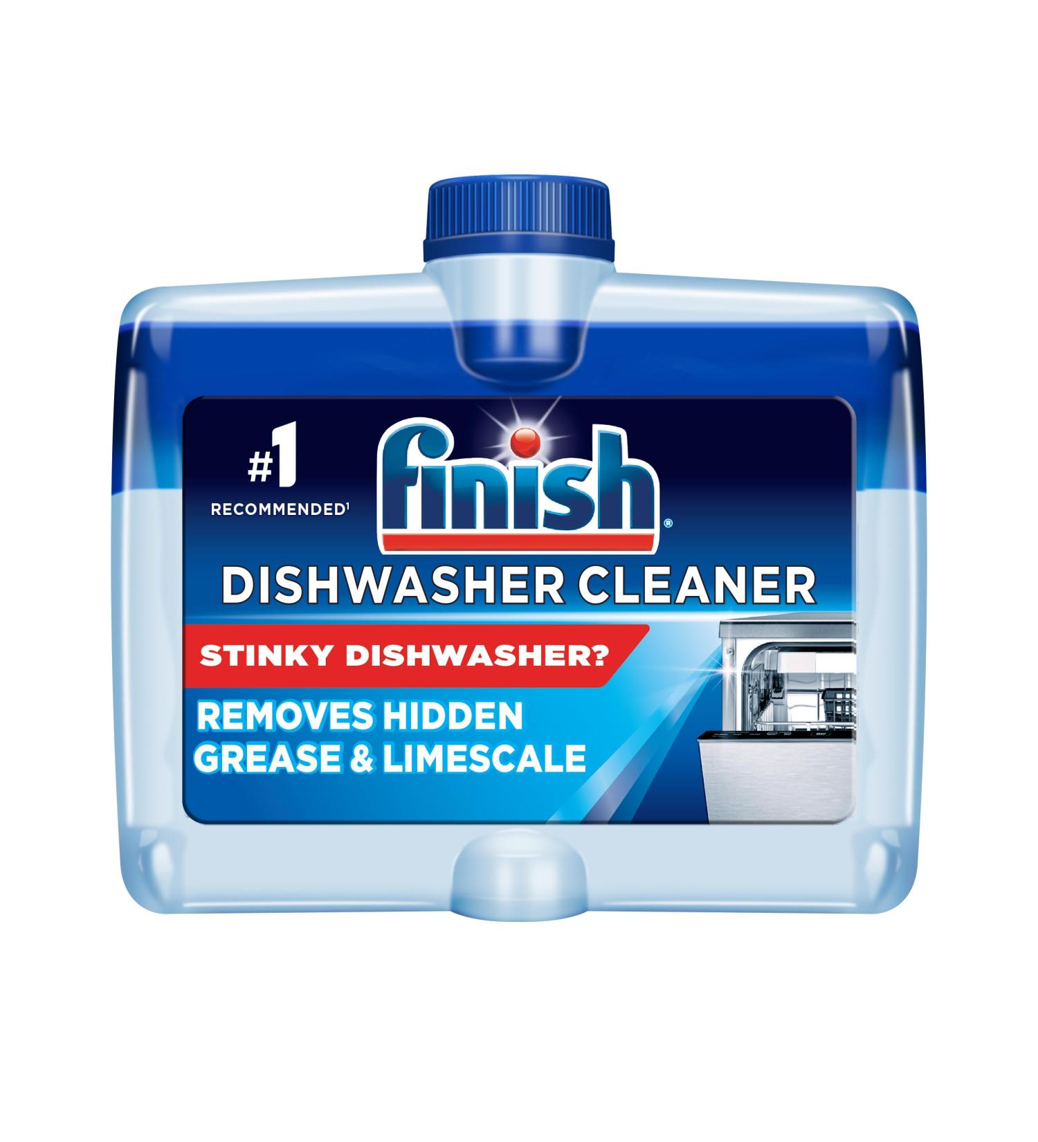 Finish Dishwasher Cleaner - Citrus Scent 8.45 oz - Powerful Cleaning for Sparkling Dishes - International Shipping Available - Buy Online on GoSupps.com