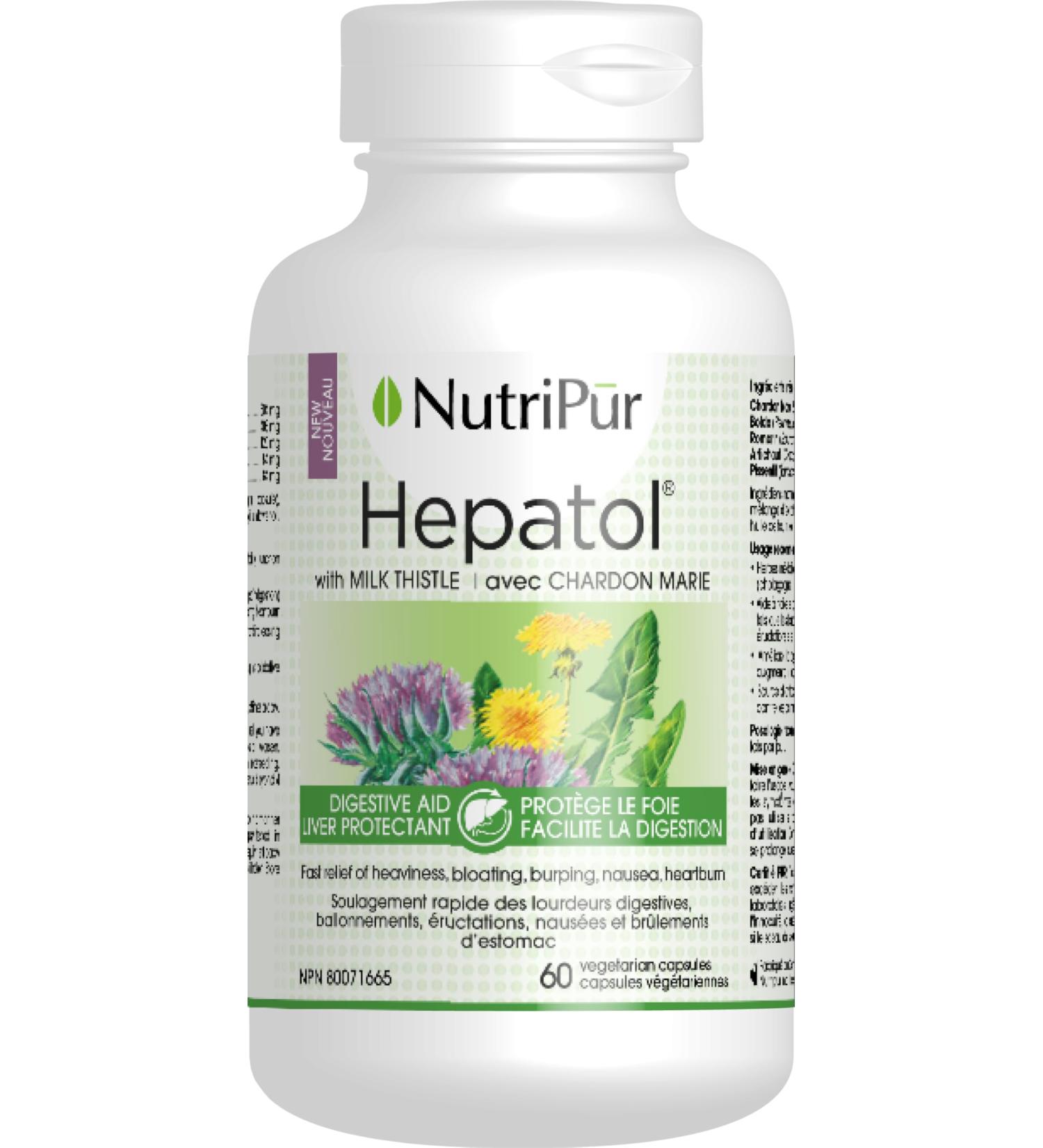Nutripur Hepatol 60-Count - Buy Online on GoSupps.com