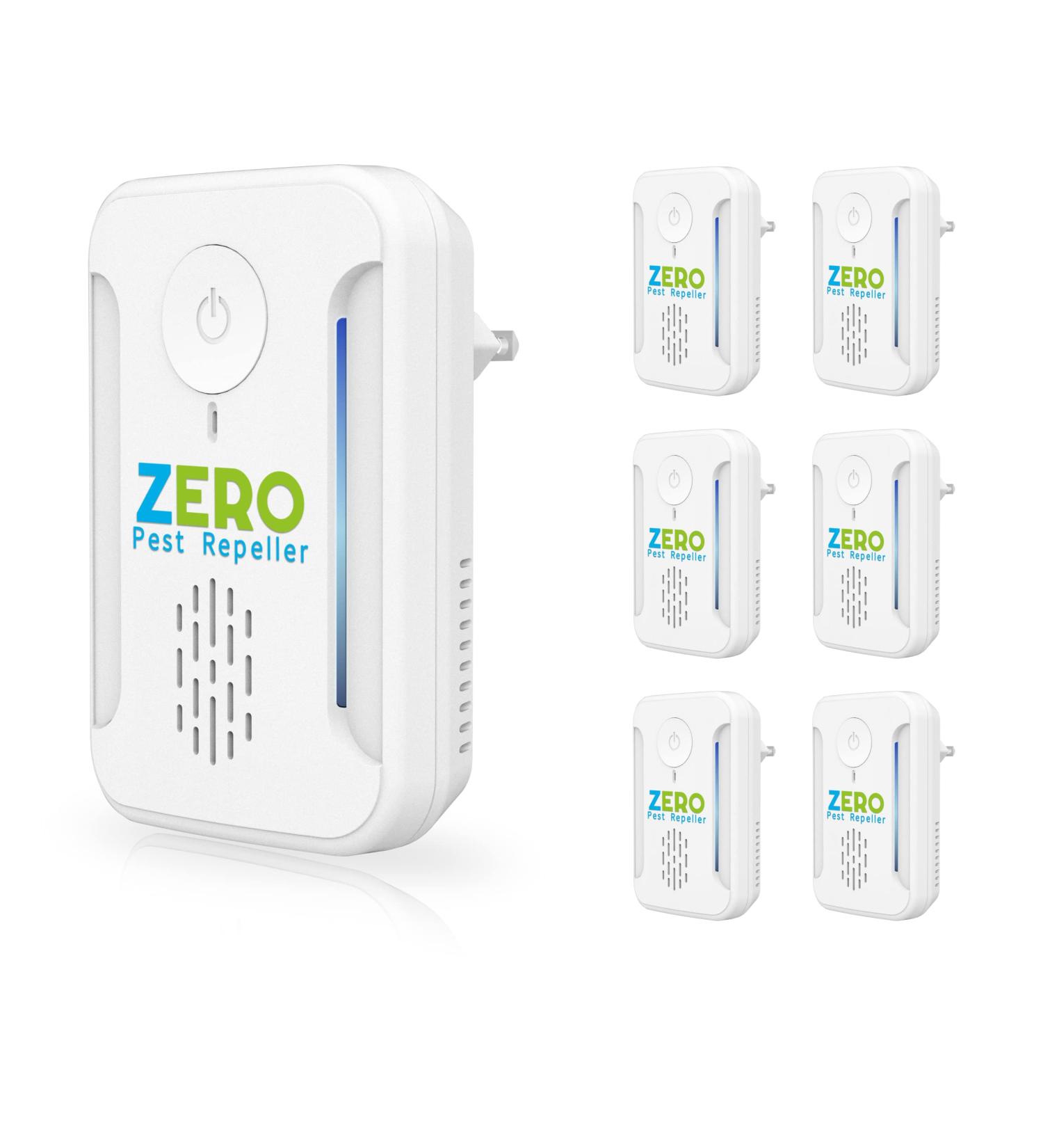 Ultrasonic Pest Repeller - Indoor Electronic Plug in Control for Roach, Rodent, Bugs, Mosquito, Spider - 6 Pack - Buy Online on GoSupps.com