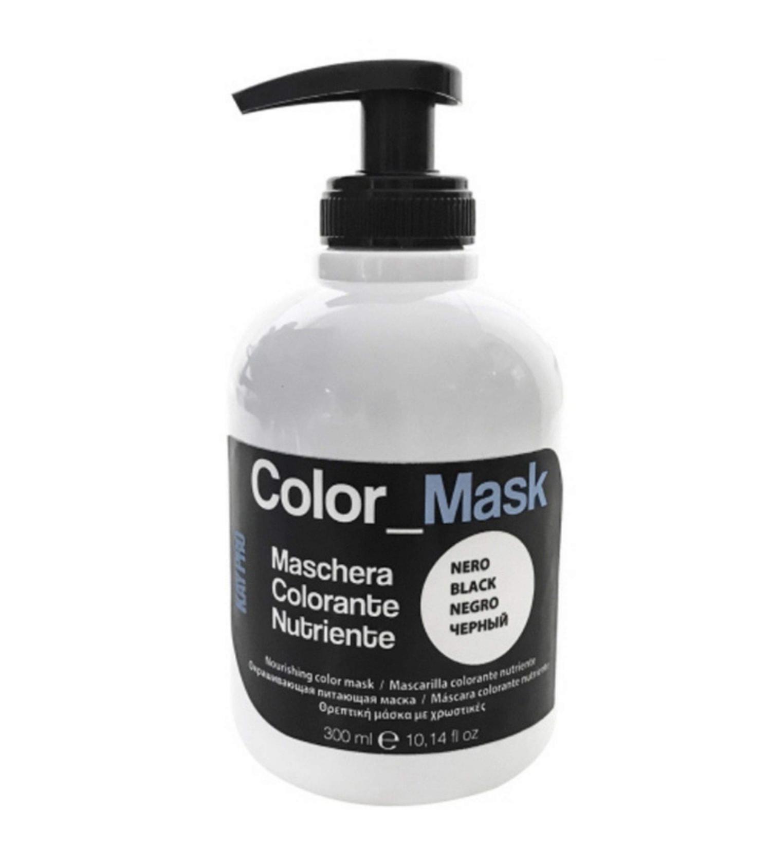 KEPRO Kay Pro COLOR_MASK Nourishing color mask - BLACK - 300 ml (black)
