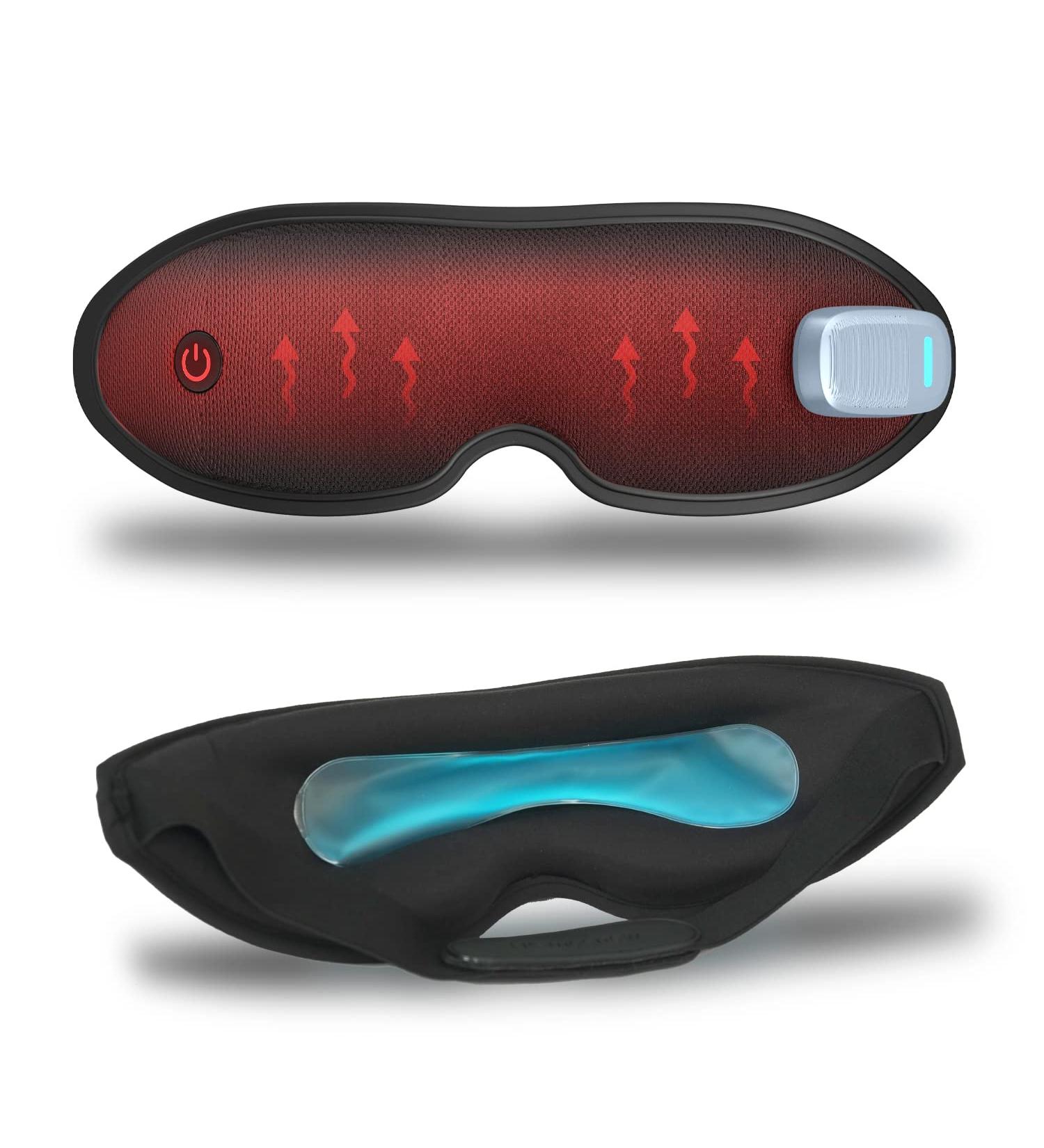 Wireless Heated Eye Mask for Dry Eyes - Moist Heat Treatment for Puffy Eyes, Dark Circles, and Blepharitis - Buy Online on GoSupps.com