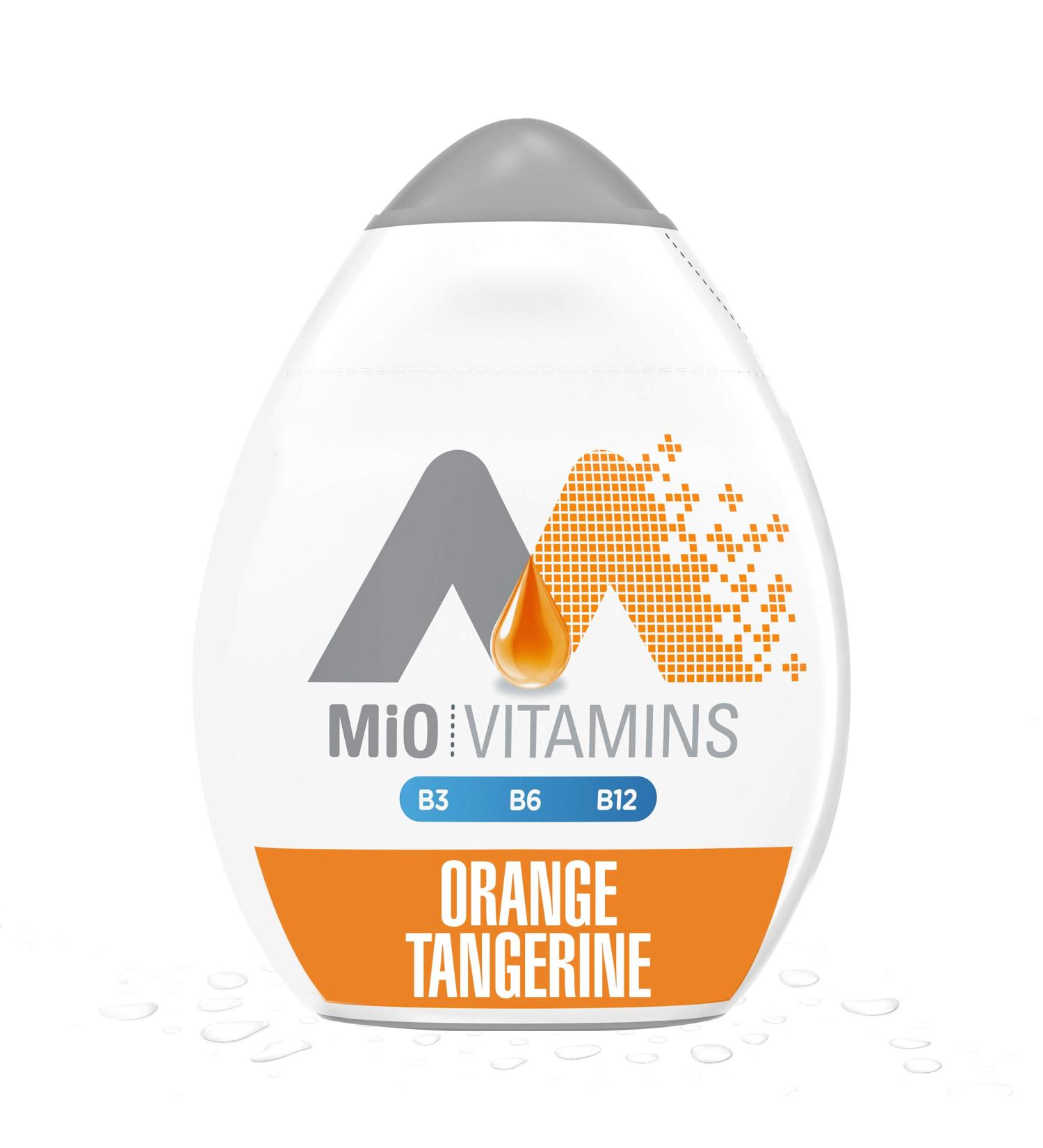 MiO Vitamins Orange Tangerine Liquid Water Enhancer 1.62 fl oz - Pack of 1 - Buy Online on GoSupps.com