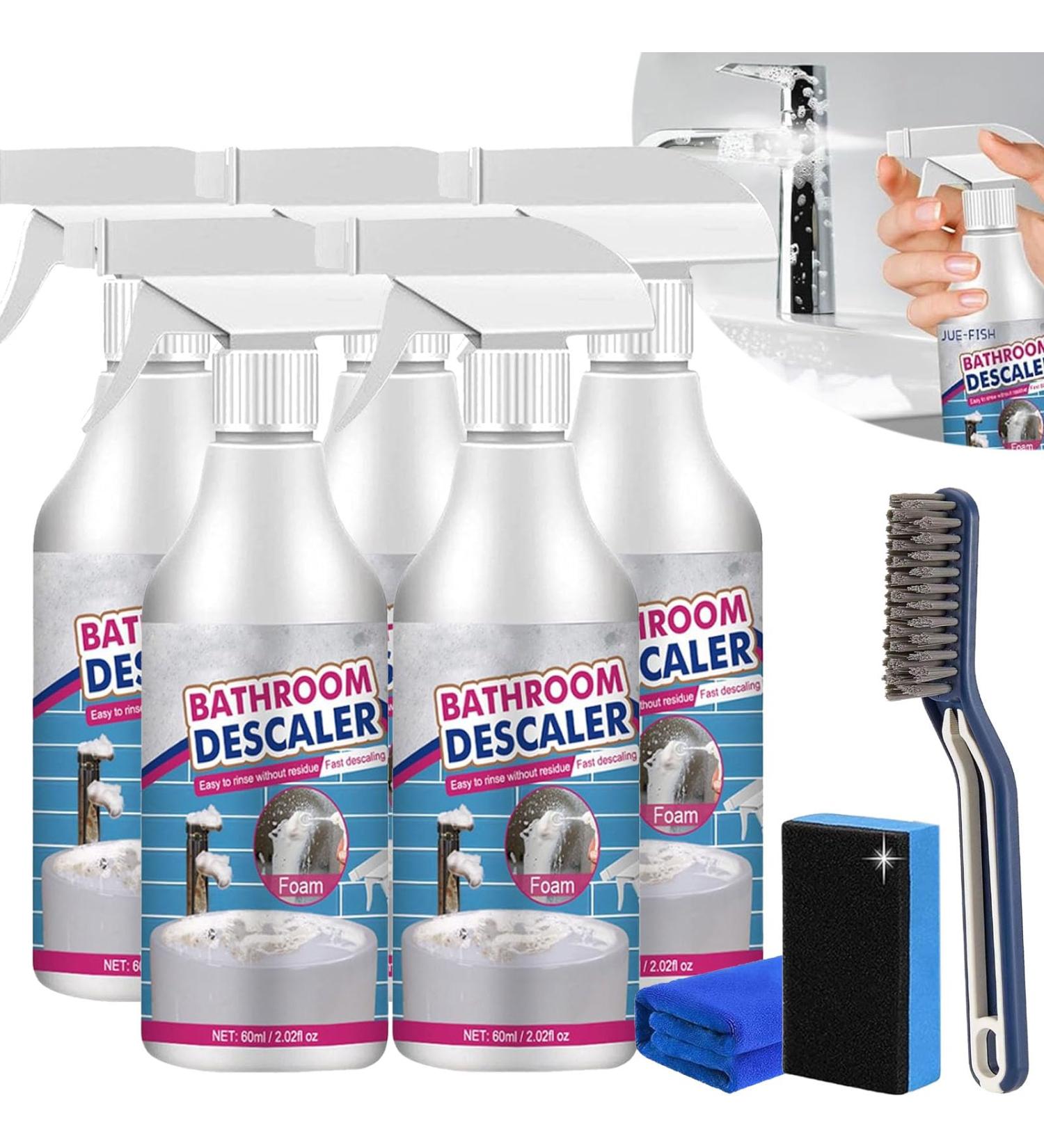 Acssart Bathroom Descaler Acssart Foam Cleaner Bathroom Descaler Foam Cleaner Acssart Foam Cleaner Bathroom Stubborn Stains Cleaner (5pcs) - Buy Online on GoSupps.com