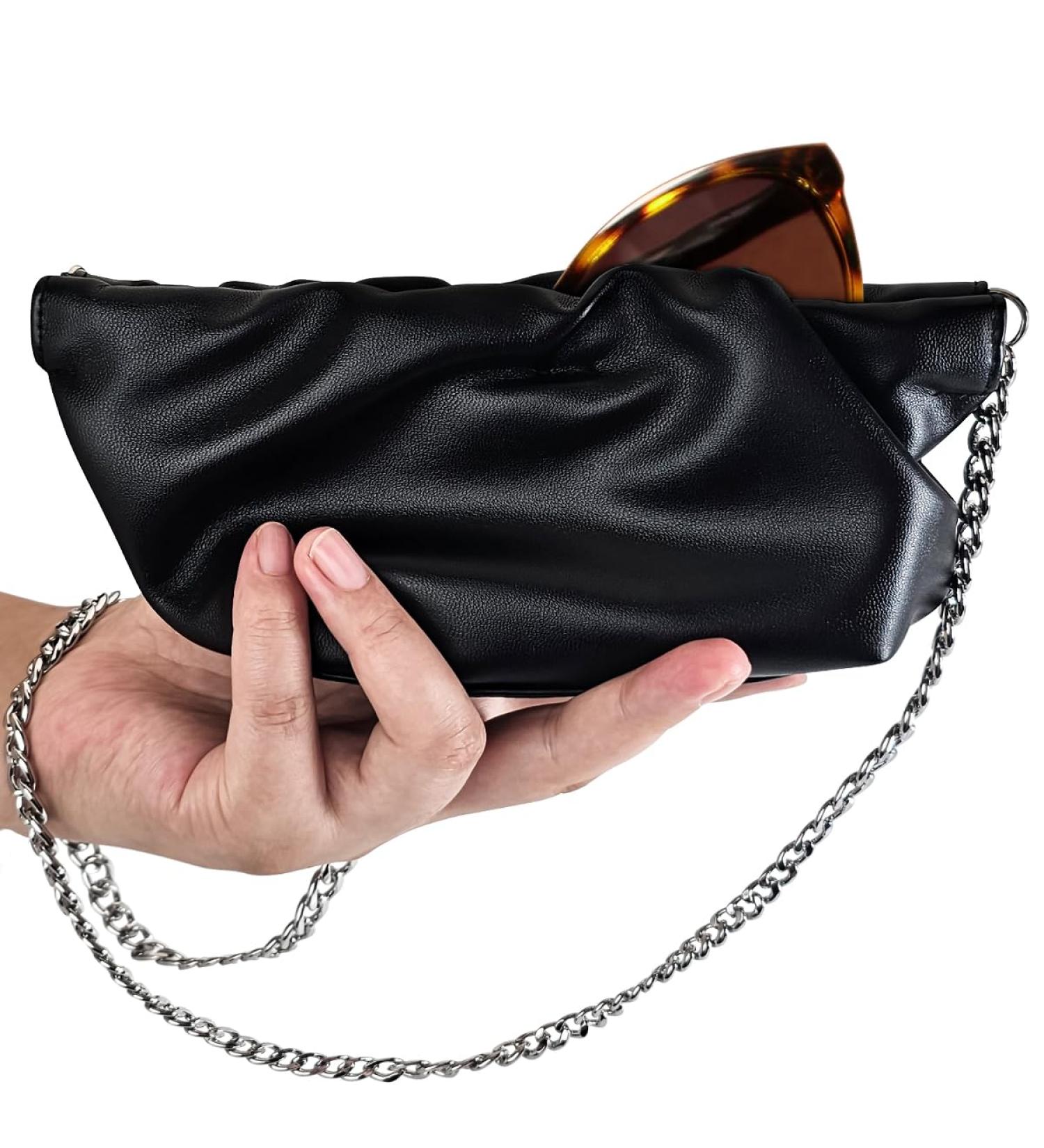 Fashion Chain Mini Shoulder Bag & Sunglasses Holder | Stylish Key & Mobile Phone Bag - Shop Now - Buy Online on GoSupps.com