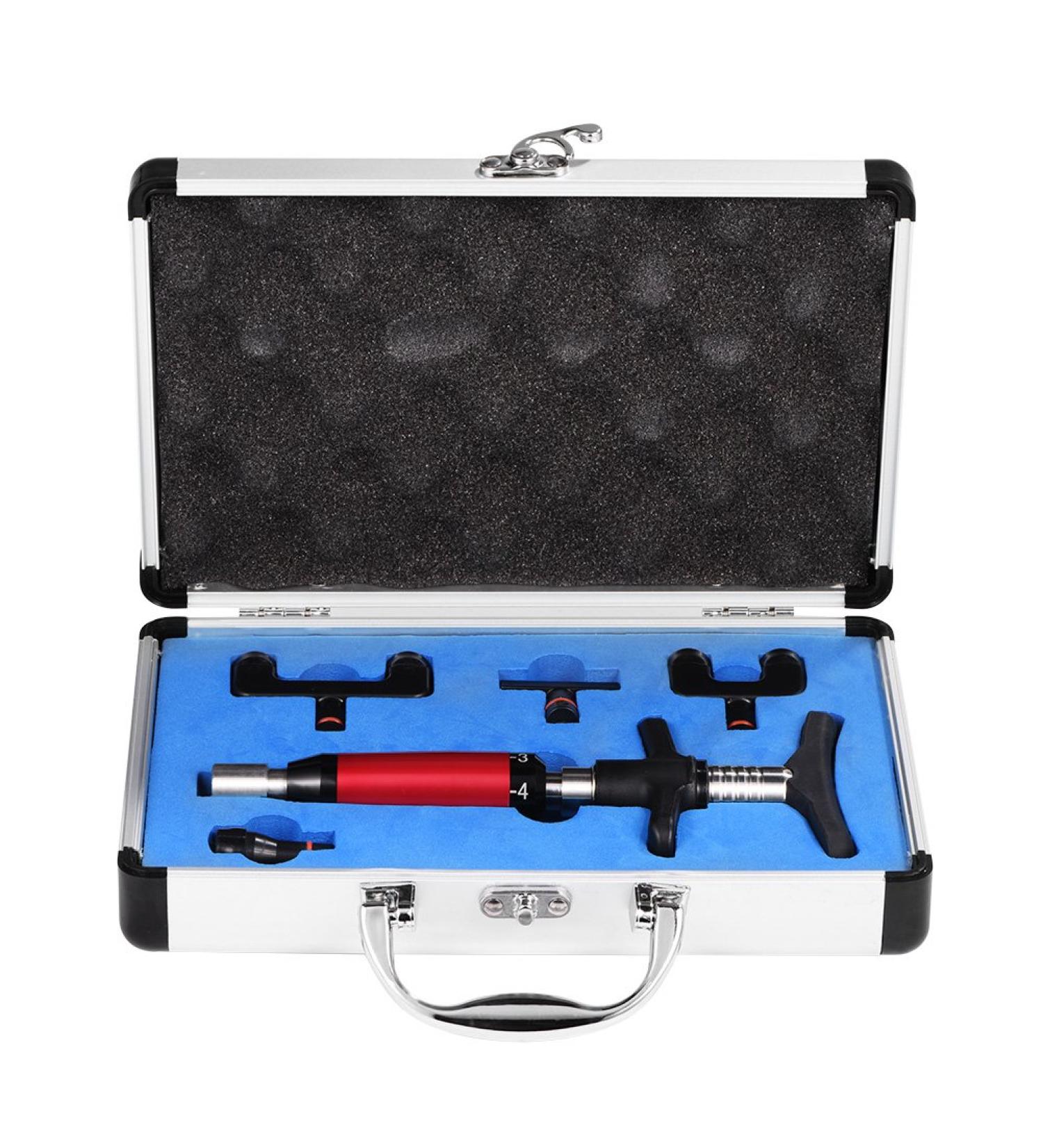 Activator Massager | Electrical Chiropractic Tool for Scoliosis & Spine Adjustment | 4-Head Massage Device - Buy Online on GoSupps.com