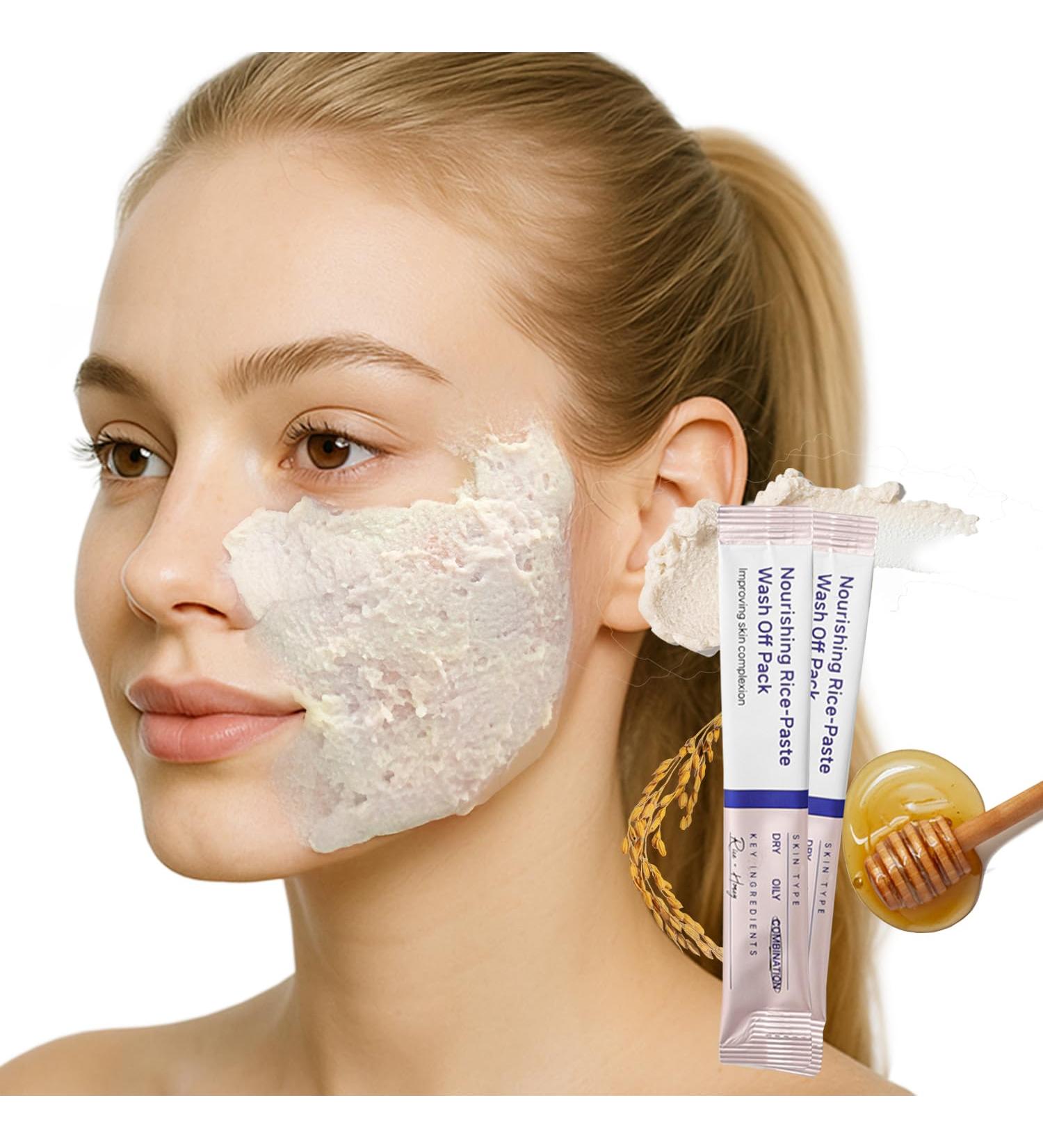 PONGDANG Nourishing Rice-Paste Wash-Off Mask | Gentle Exfoliation & Oil Control | Hydrating Care with Organic Rice Extract & Antioxidants | Helps Improve Skin Tone & Texture | Korean Skin Care - Buy Online on GoSupps.com