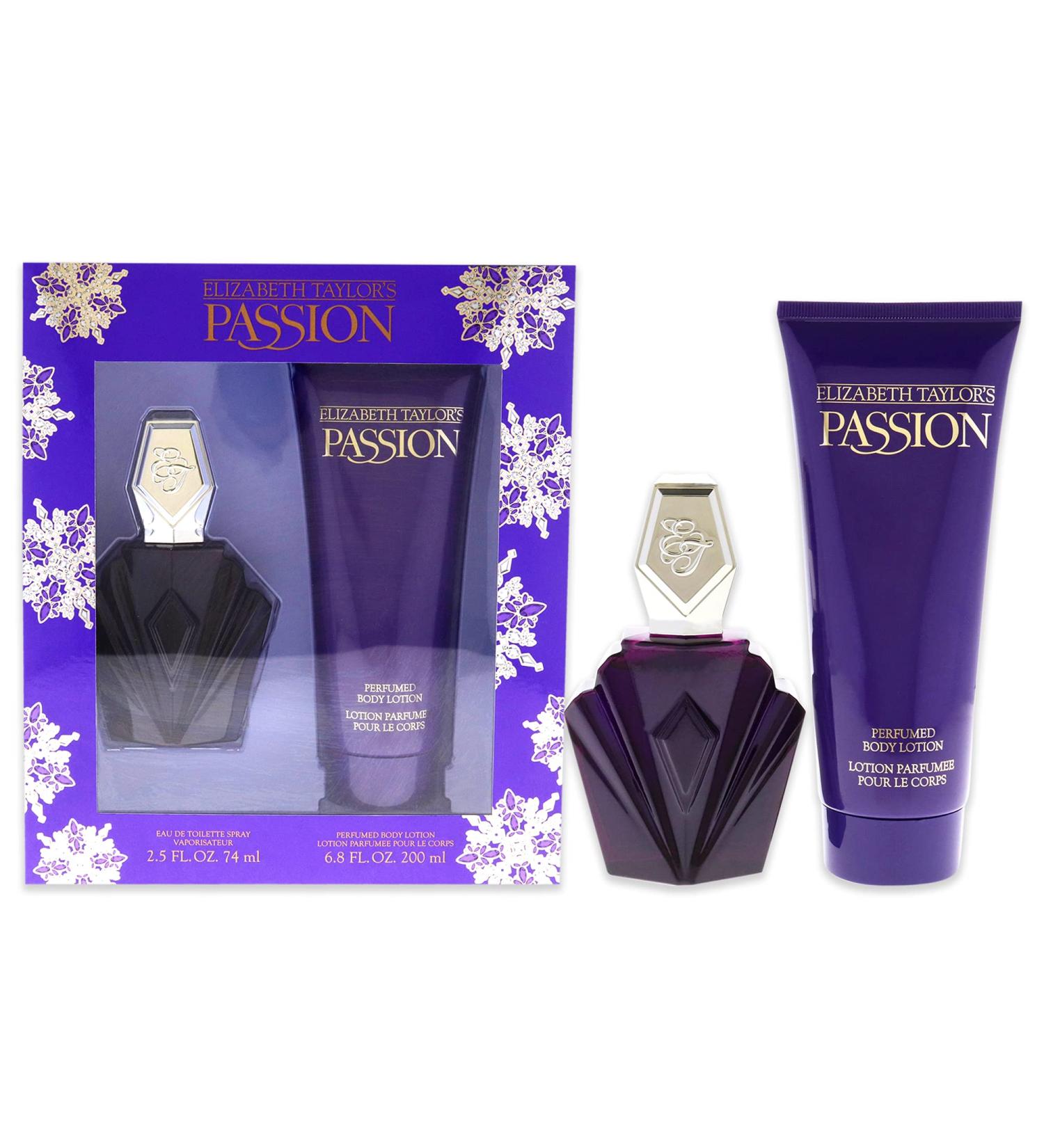 Elizabeth Taylor Passion Perfume for Women Gift Set 9.3 Fl Oz (Pack of 1) - Buy Online on GoSupps.com