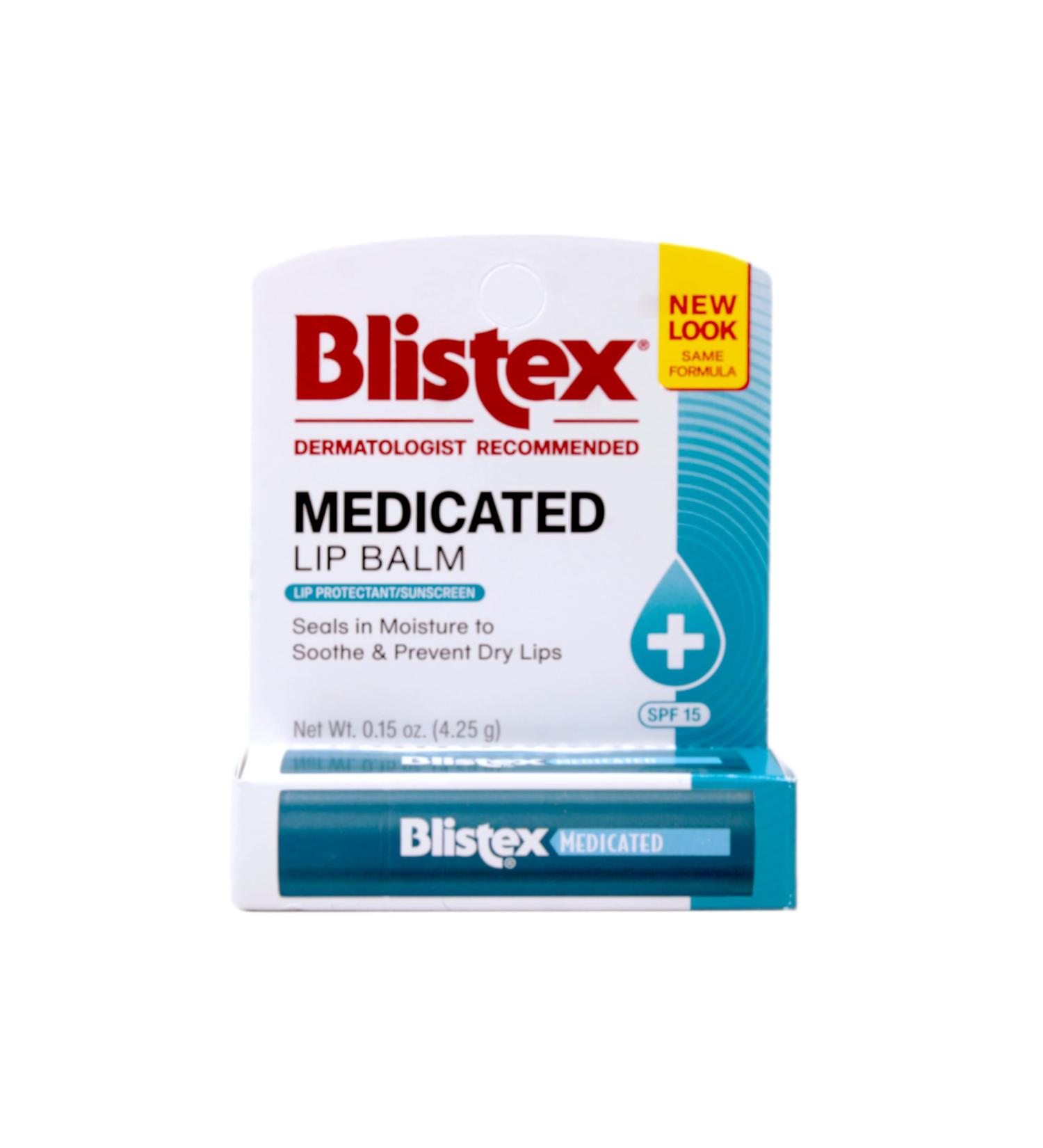 Blistex Medicated Lip Balm 0.15 Ounce SPF 15 Hydrating Pack of 24 24 Count (Pack of 1) Lip Balm - Buy Online on GoSupps.com
