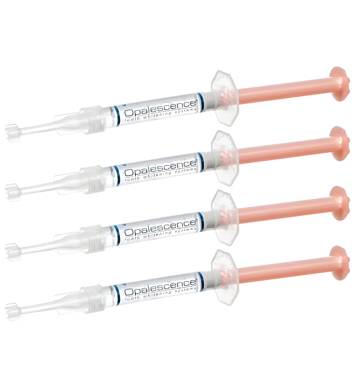 Opalescence 35% Gel Syringes Teeth Whitening - Refill Kit (4 Syringes Total) Carbamide Peroxide. Made by Ultradent in Melon Flavor. Tooth Whitening Refill Syringes 5404-2 0.04 Fl Oz (Pack of 4) - Buy Online on GoSupps.com