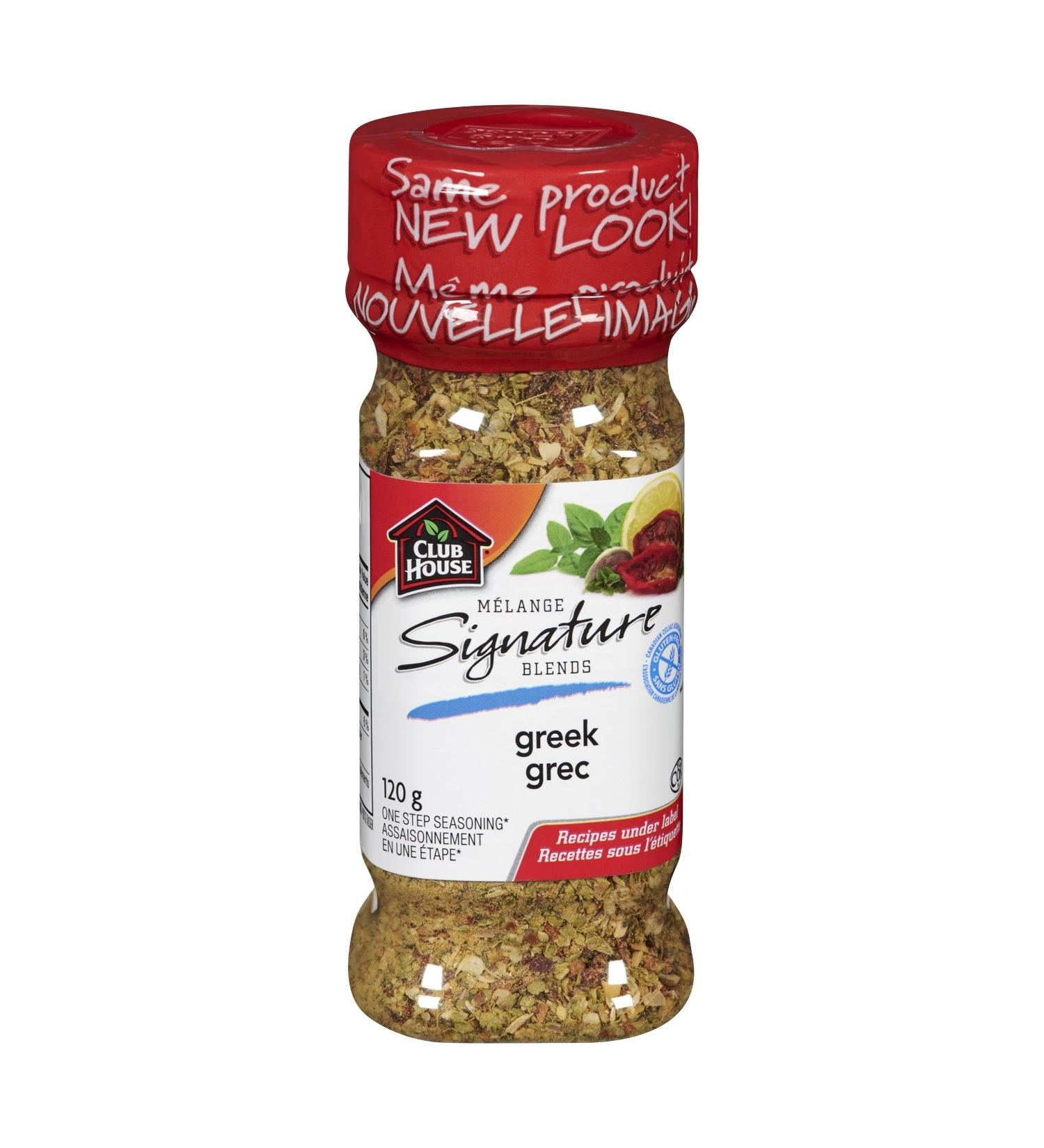 Club House Quality Natural Herbs & Spices Signature Blend Greek 120g Greek 120 g (Pack of 1) - Buy Online on GoSupps.com