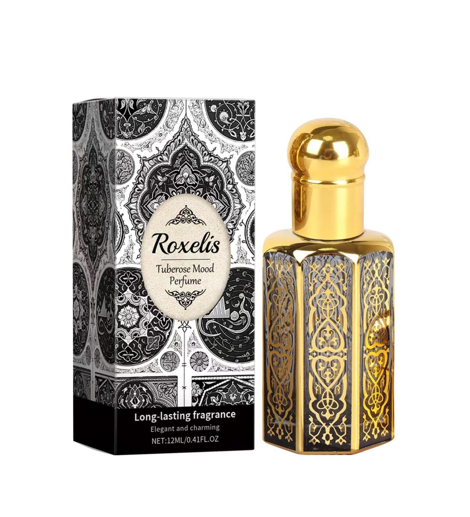 Long-Lasting Arab Fragrance Perfume Rich Floral and Plant Scents Green Gold Blue and Red for Women and Men 12ml (Tuberose) - Buy Online on GoSupps.com