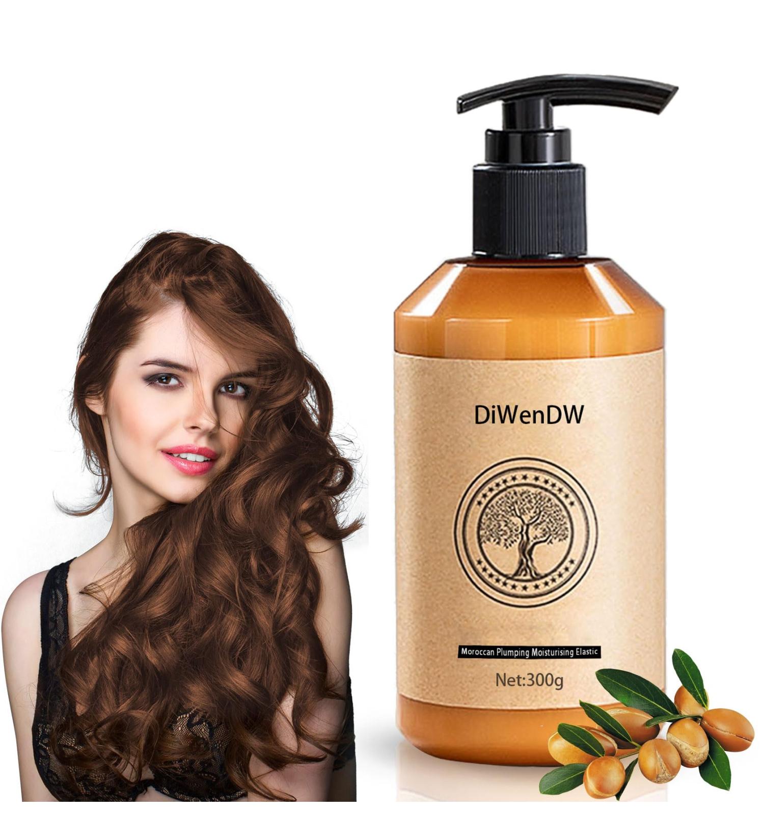 Moisturizing Curl Cream for All Hair Types | Leave-In Hydrating Styling & Definition | Long-Lasting Moroccan Volume for Men & Women - Buy Online on GoSupps.com