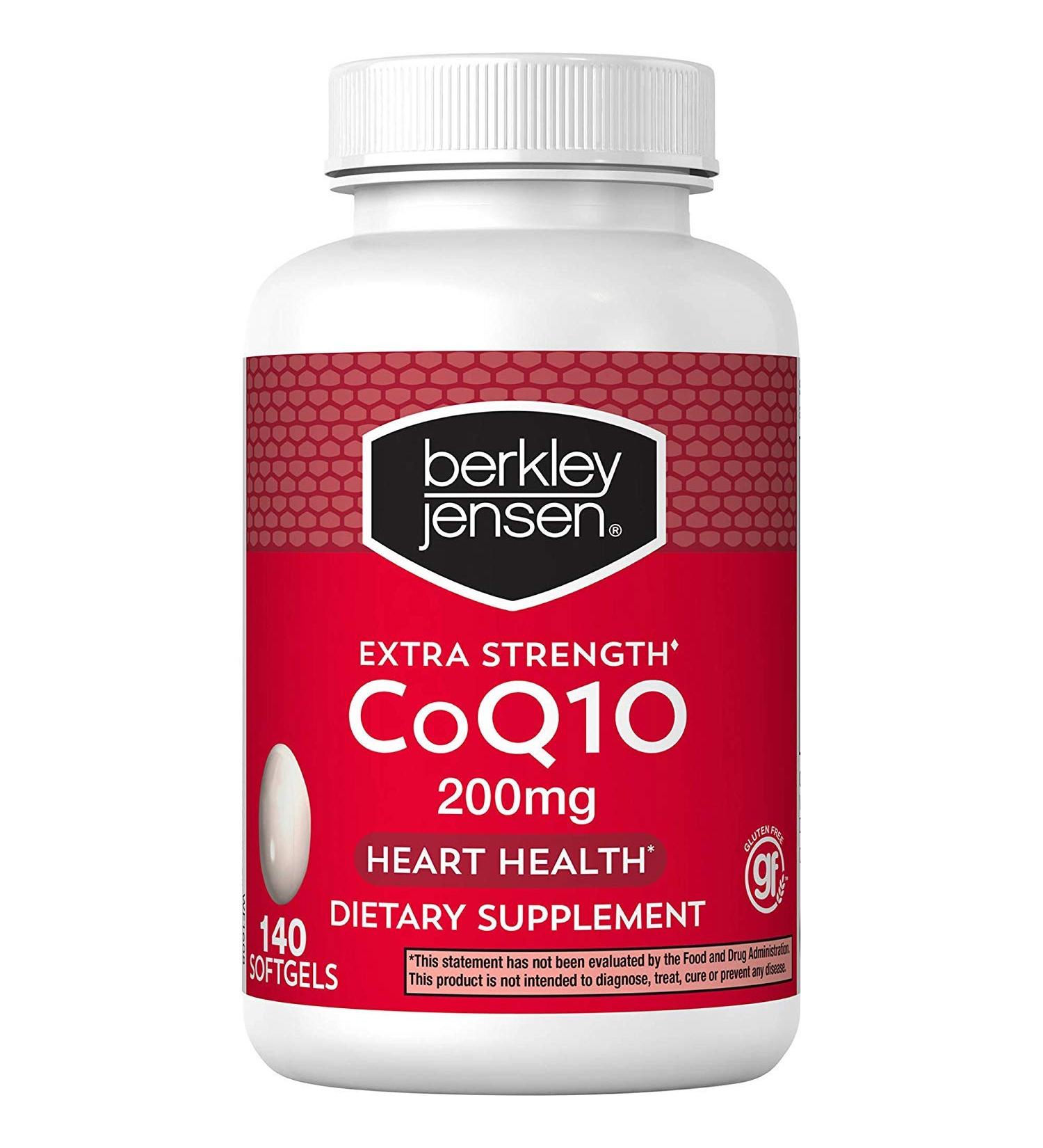 Berkley Jensen Dietary Supplement Coq10 200 mg 140 Count Coq10 140 Count (Pack of 1)