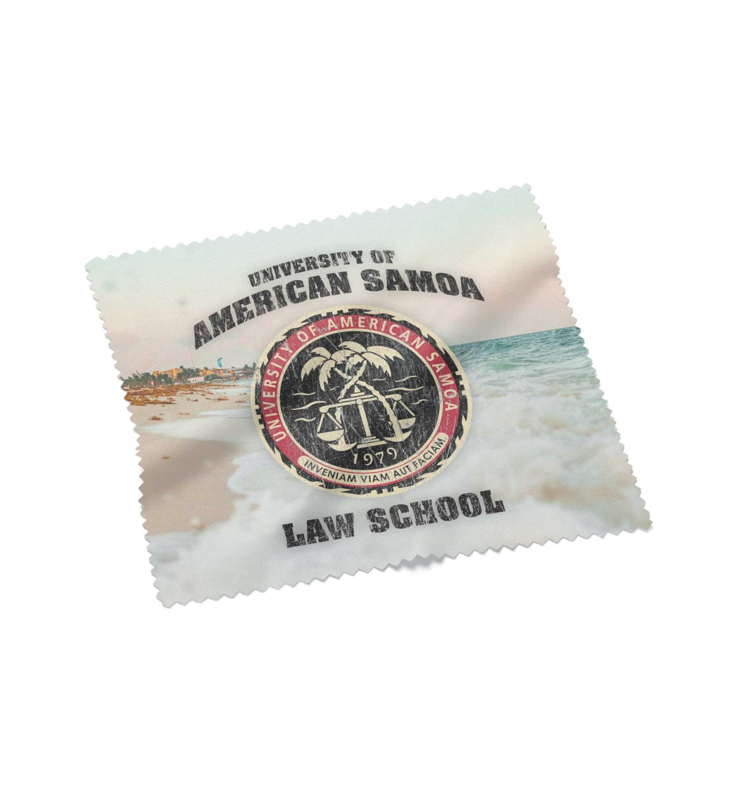 Urban Backwoods University of American Samoa Microfiber Cloth - Glasses Cleaning Cloth