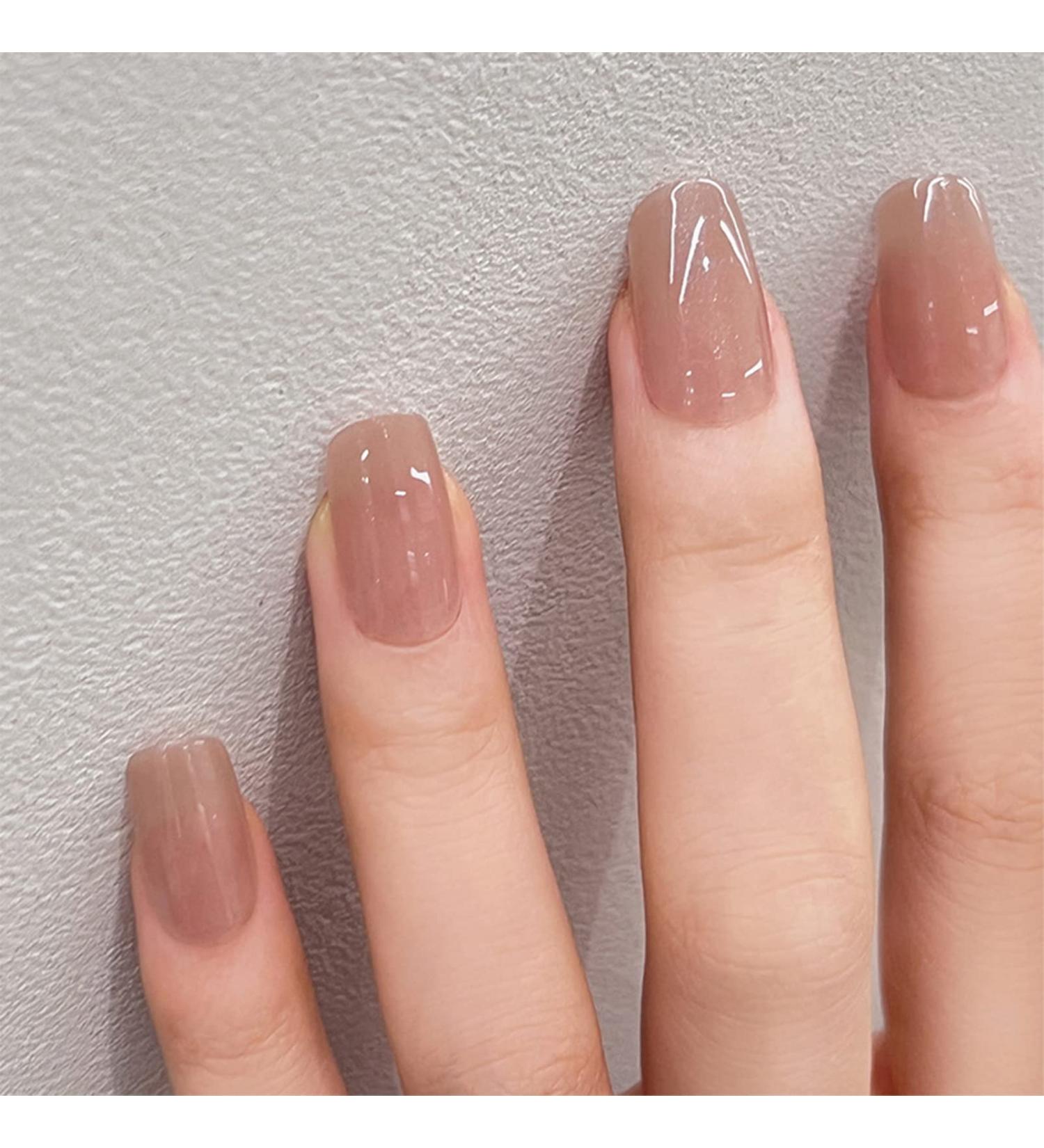 Nude French Nails for Soft, Elegant Looks