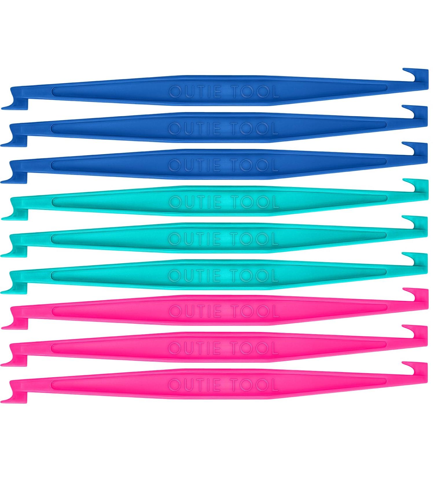 Clear Aligner Invisible Braces Removal Tool - Patented Hot Pink Pacific & Sky Blue | 60 Count | International Shipping Available - Buy Online on GoSupps.com