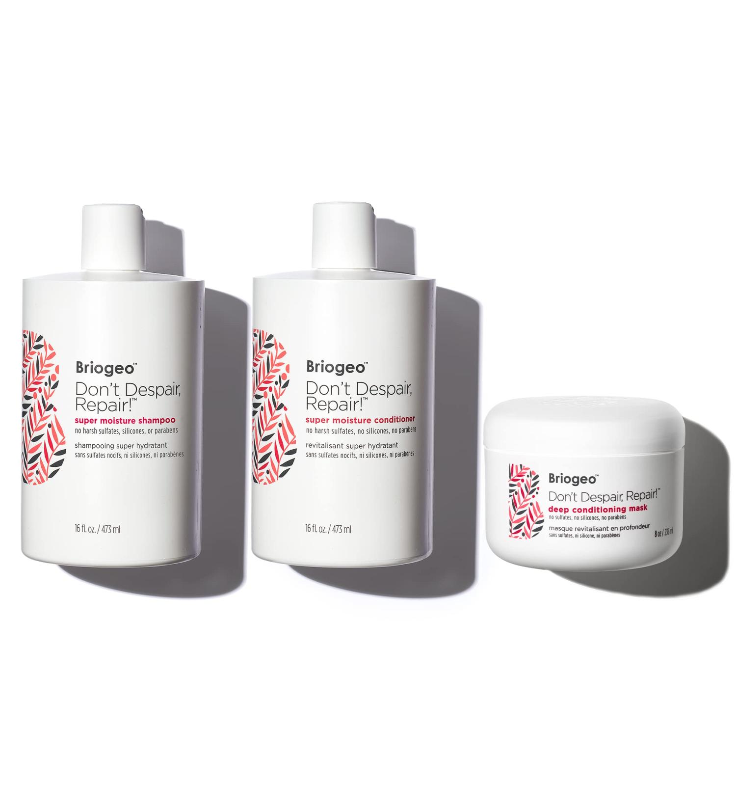 Briogeo Don't Despair Repair! Super Moisture Haircare Set - Buy Online on GoSupps.com