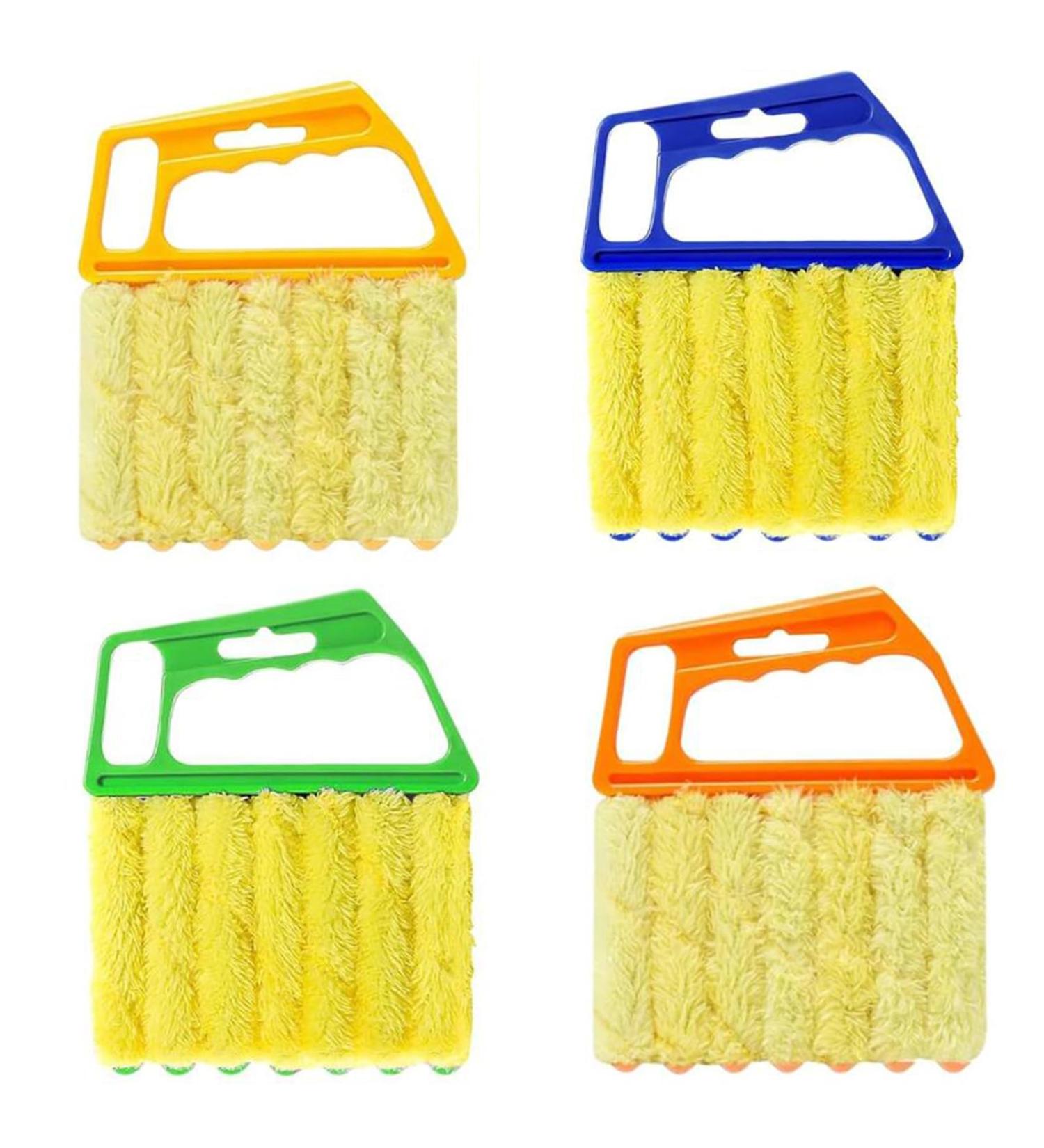 Blind Cleaner Duster Tool Window Blind Cleaner Blinds Cleaner Tool Blind Cleaner Tool 7 Finger Dusting Cleaner Tool Dusting Brush Crevice Cleaning Brush Air Conditioner Blade Brush (Mix 4) - Buy Online on GoSupps.com