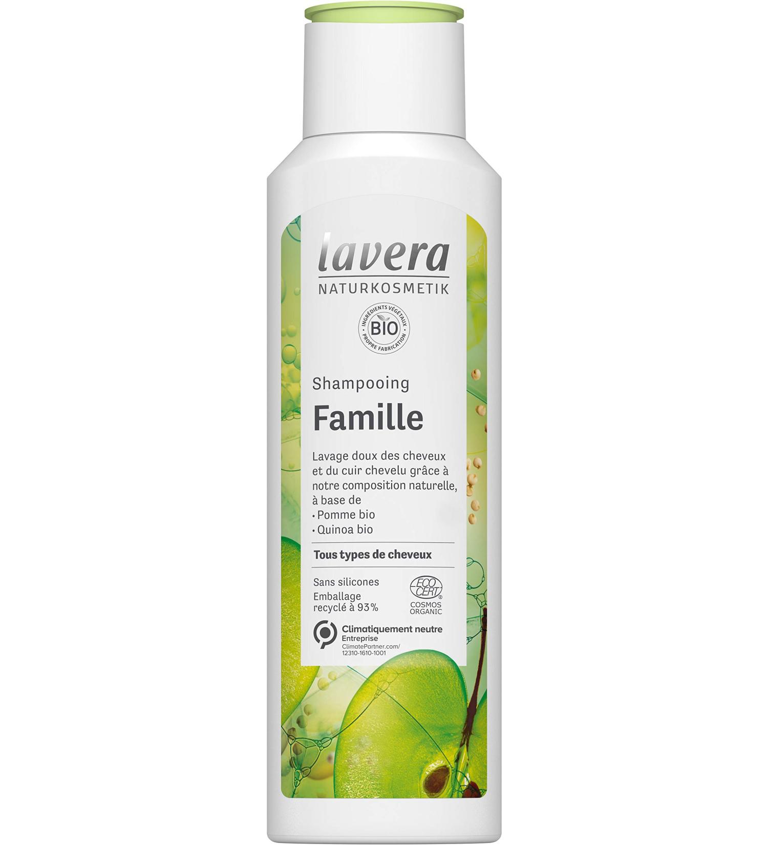 lavera Family Shampoo • Shampoo • Family • Hair Care • Natural Cosmetics • vegan • certified • 250ml