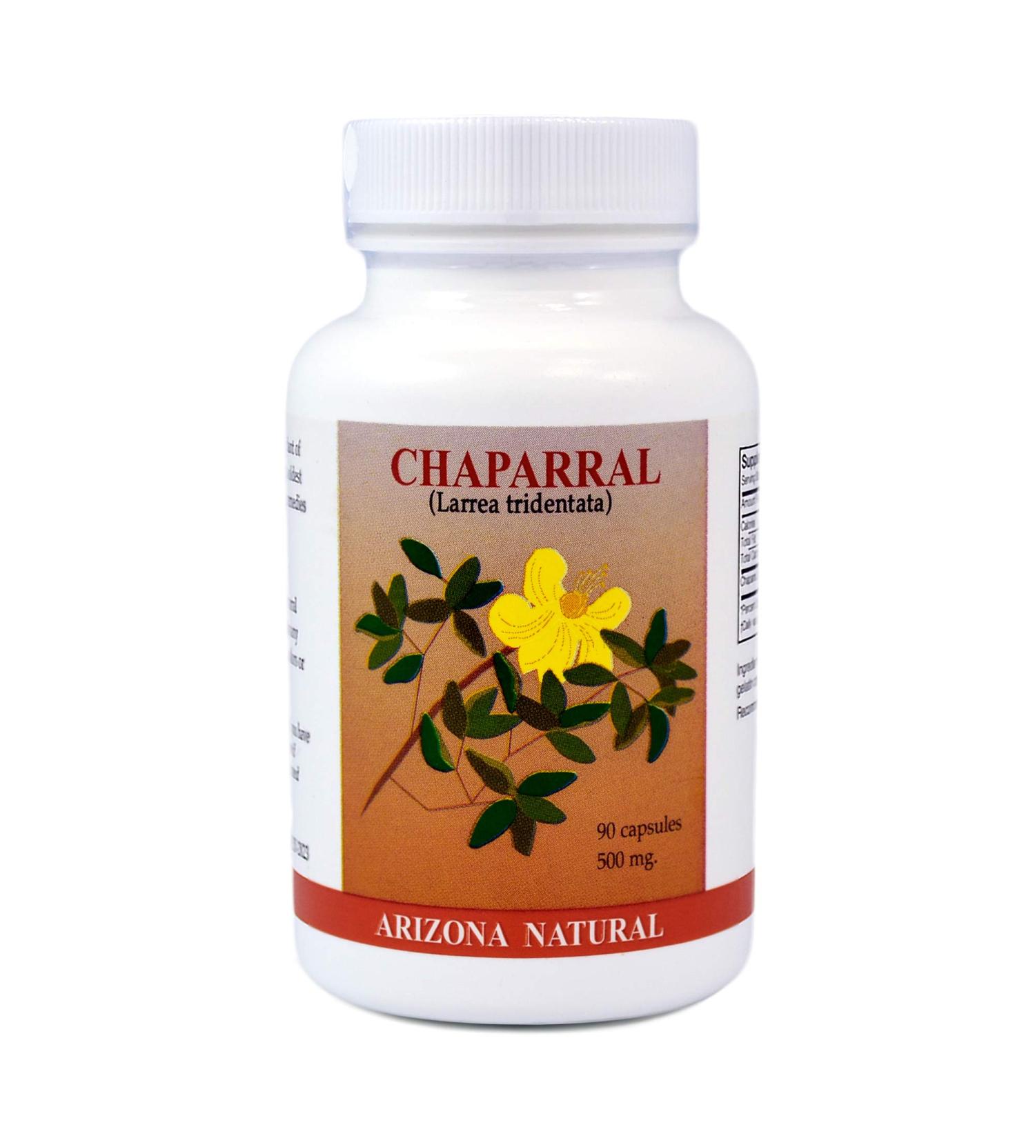 Arizona Natural Chaparral 500 mg 90 Capsules