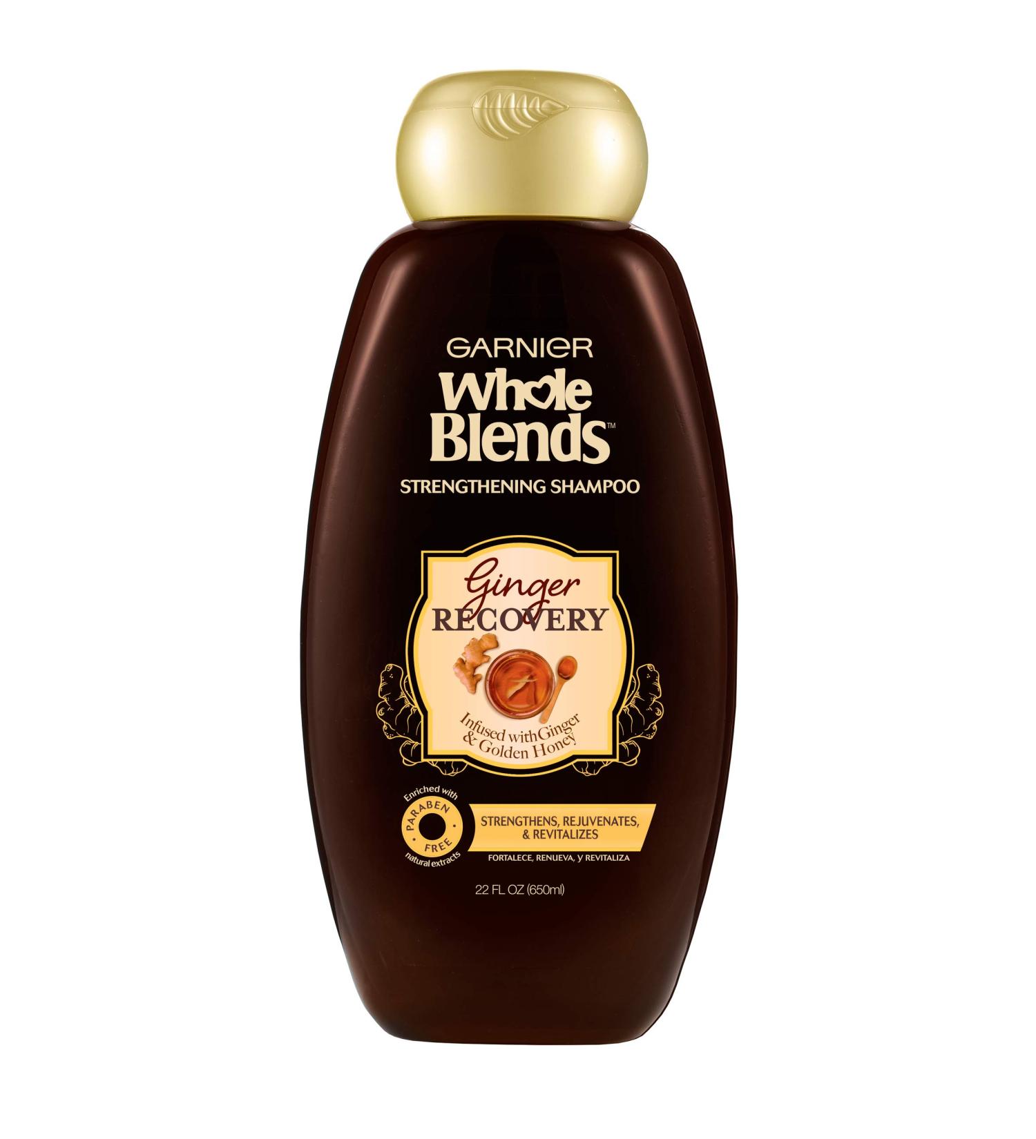 Garnier Whole Blends Ginger Recovery Strengthening Shampoo - 22 Fl Oz - Buy Online on GoSupps.com