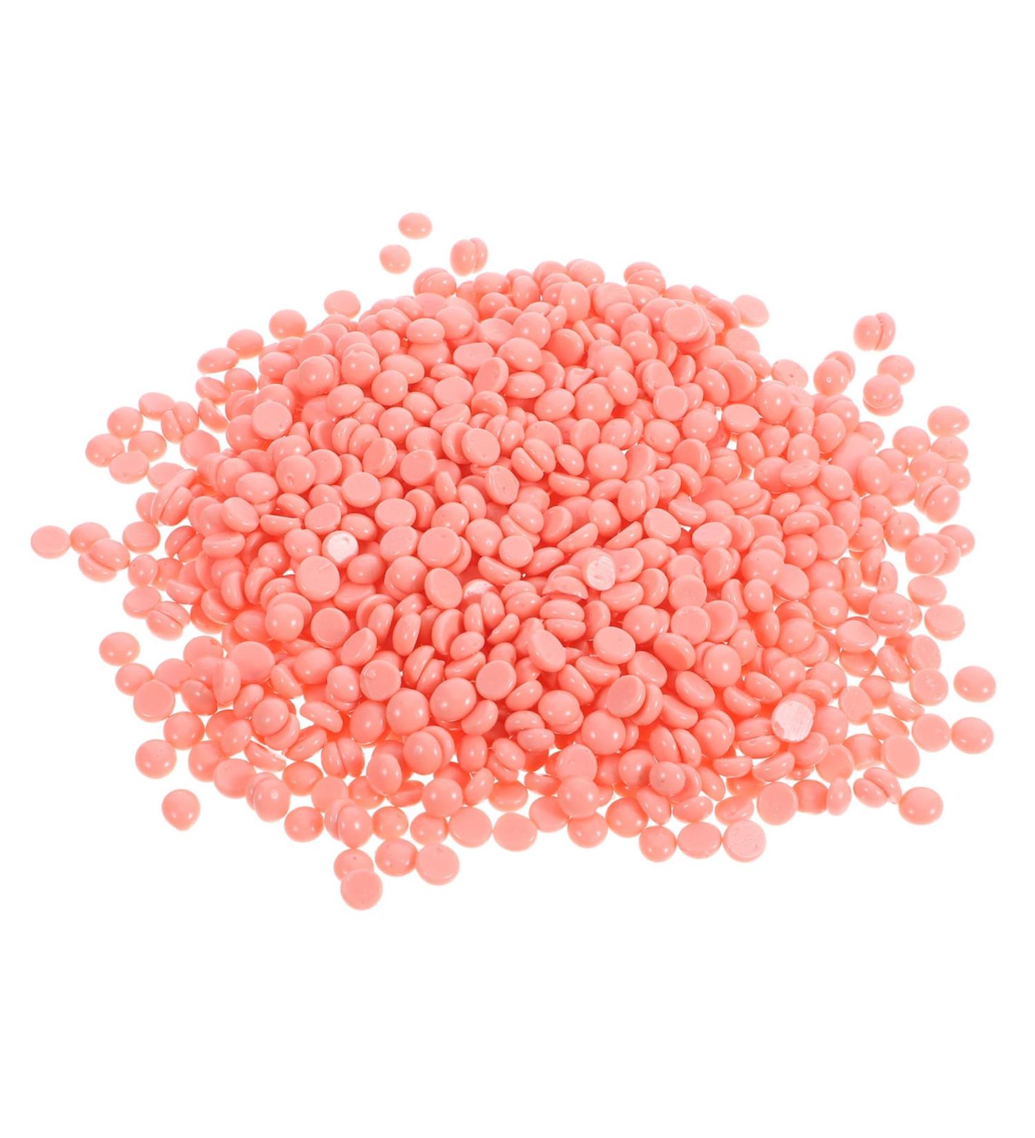 Fomiyes 9 Packs Hard Wax Beans for Hair Removal - Pink Wax Beads for Face & Body - Premium Beeswax Depilatory Wax - Buy Online on GoSupps.com