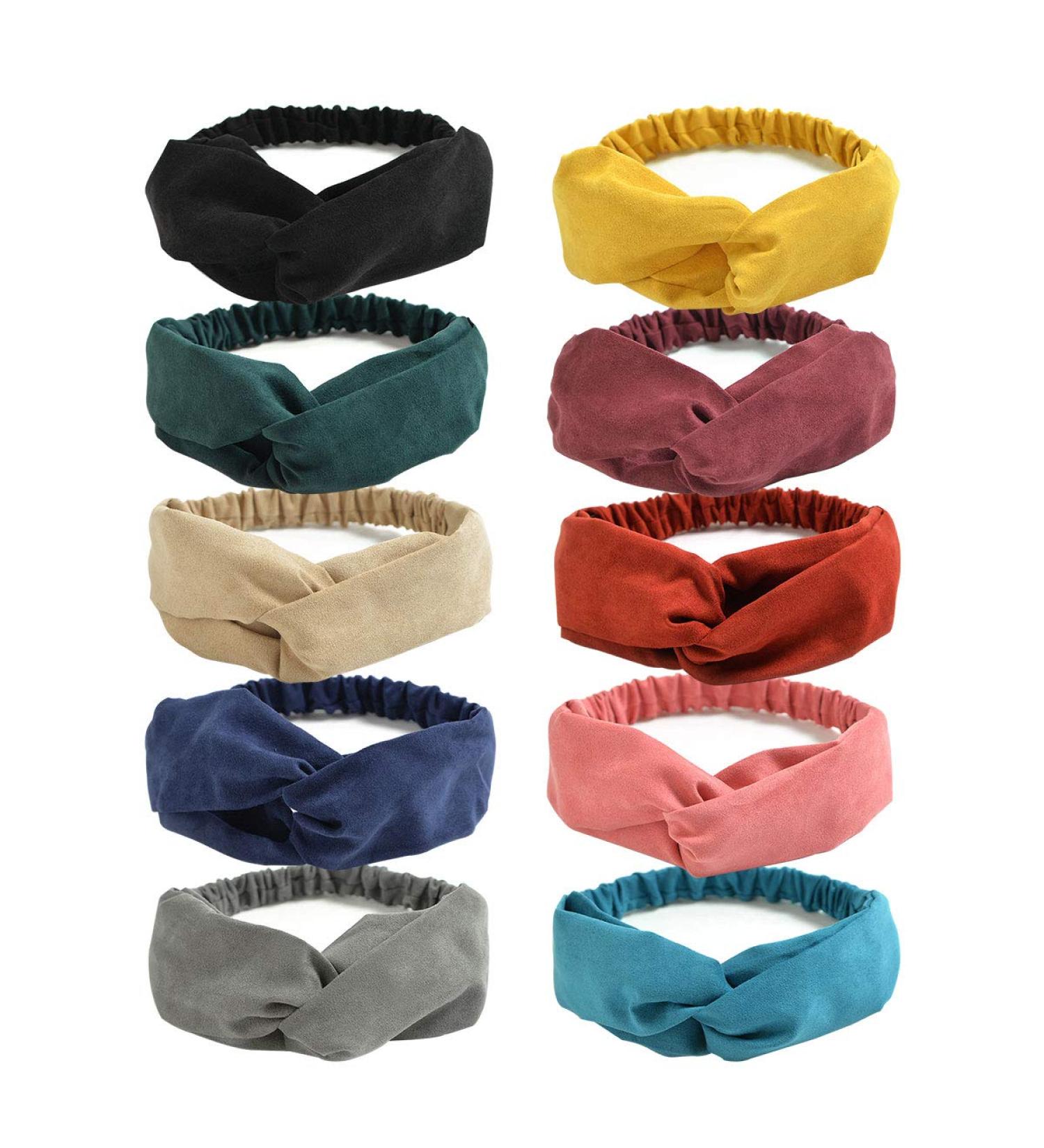 Buy Vintage Women's Hair Ties & Headbands | Elegant Bow Twist Knot Hair Accessories for Sports & Everyday Style - International Shipping Available - Buy Online on GoSupps.com