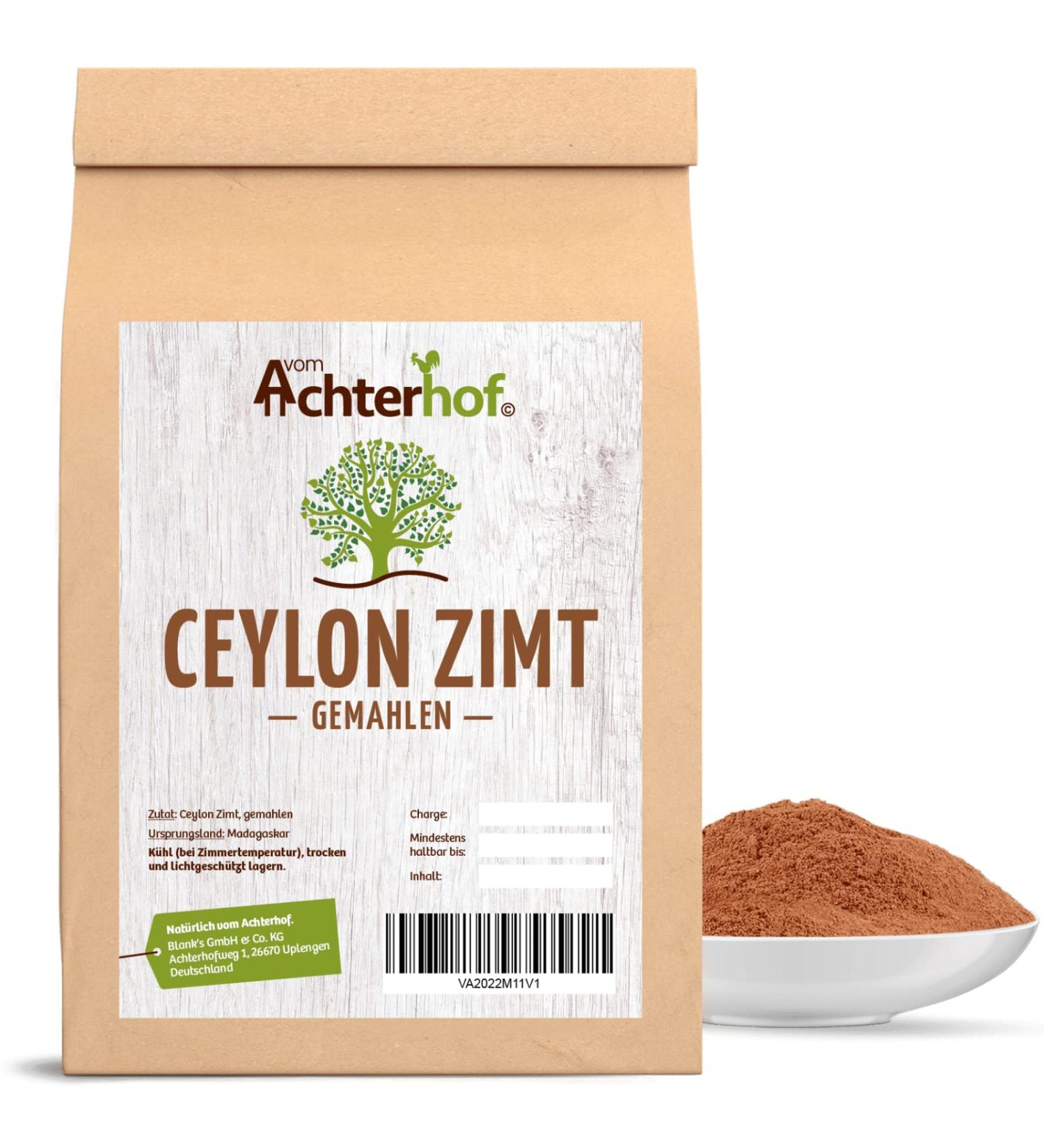 Premium Quality Ceylon Cinnamon Ground 500g | 100% Genuine with Low Coumarin - International Shipping Available - Buy Online on GoSupps.com