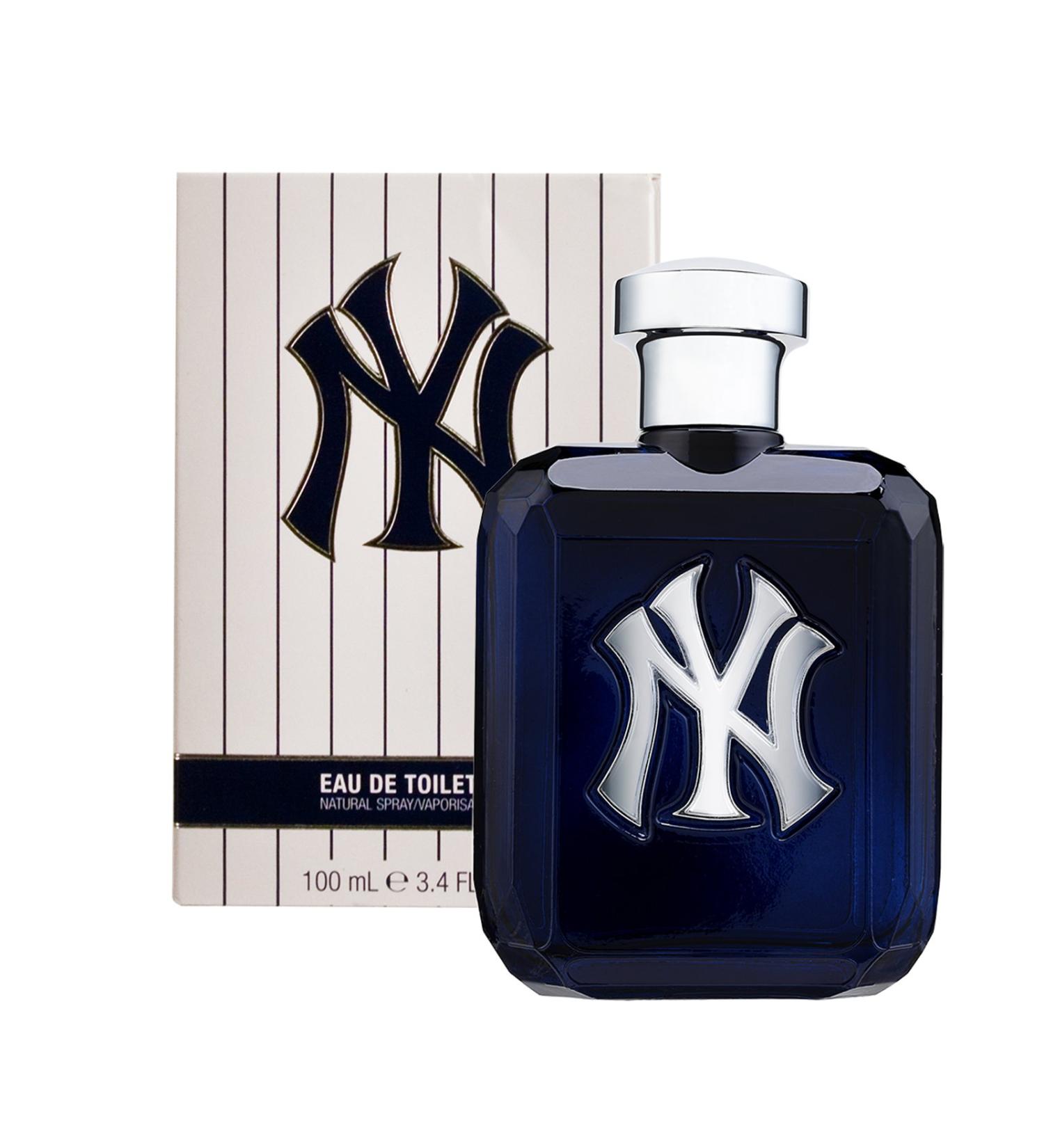 New York Yankees Fragrance Men's Eau De Toilette Spray 3.4 Fluid Ounce - Buy Online on GoSupps.com