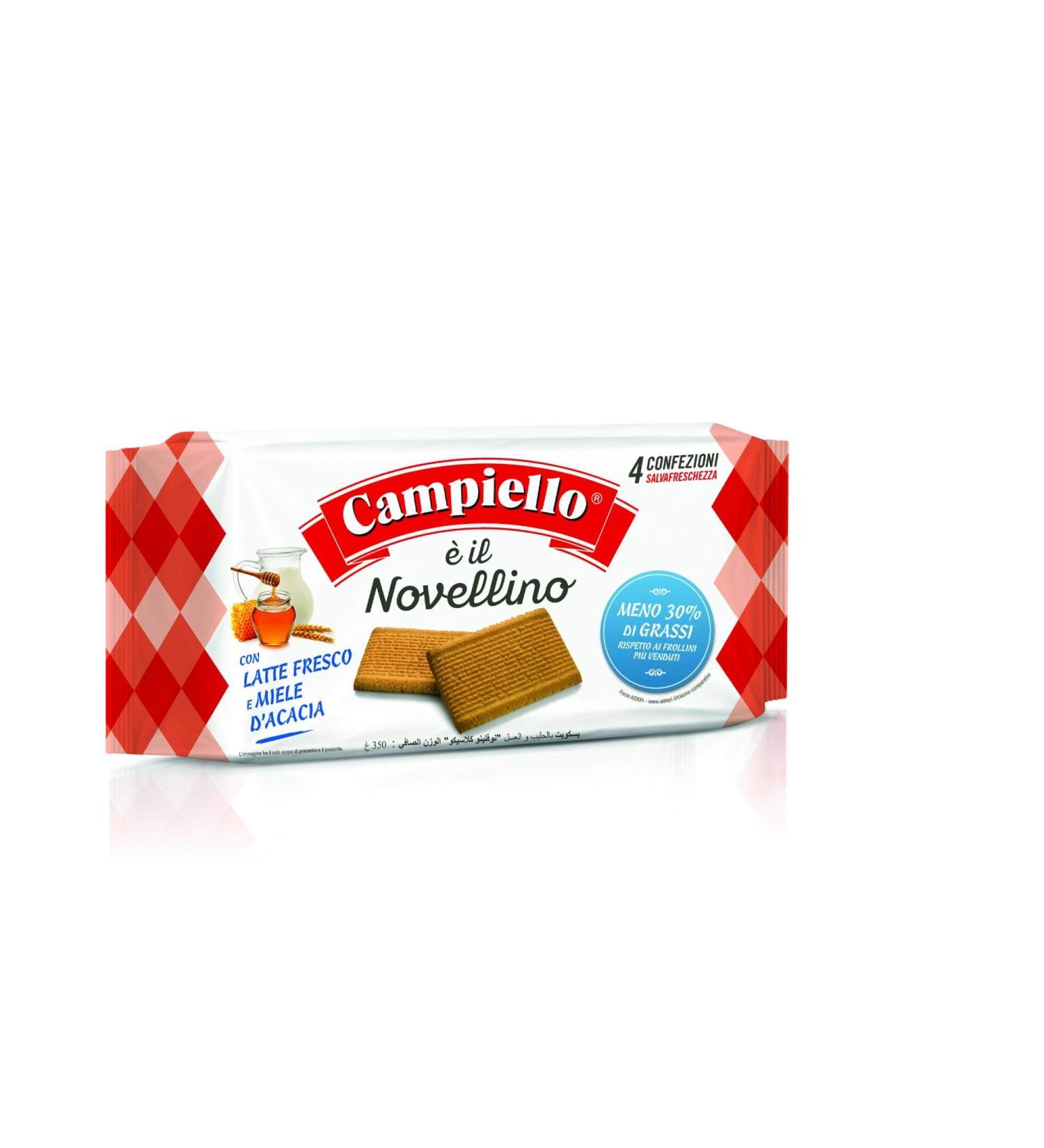 Campiello Campiello Novellino biscuits with fresh milk and acacia honey 350 g