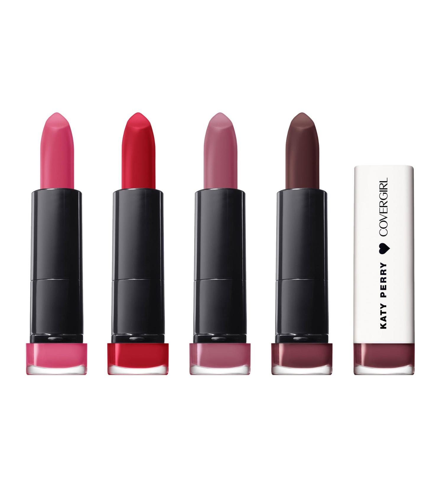 COVERGIRL Katy Kat Gift Set - Matte Lipsticks in Crimson Cat Kitty Purry Magenta Minx & Maroon Meow | International Shipping - Buy Online on GoSupps.com