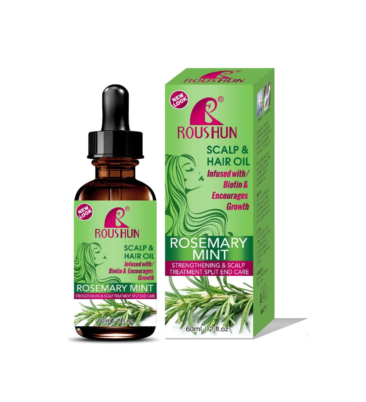 Hair Oil Rosemary Oil Hair to Strengthen the Scalp and Hair Accelerate Hair Growth Improves Blood Circulation to the Scalp Compresses Moisture and Prevents Hair Loss - Buy Online on GoSupps.com