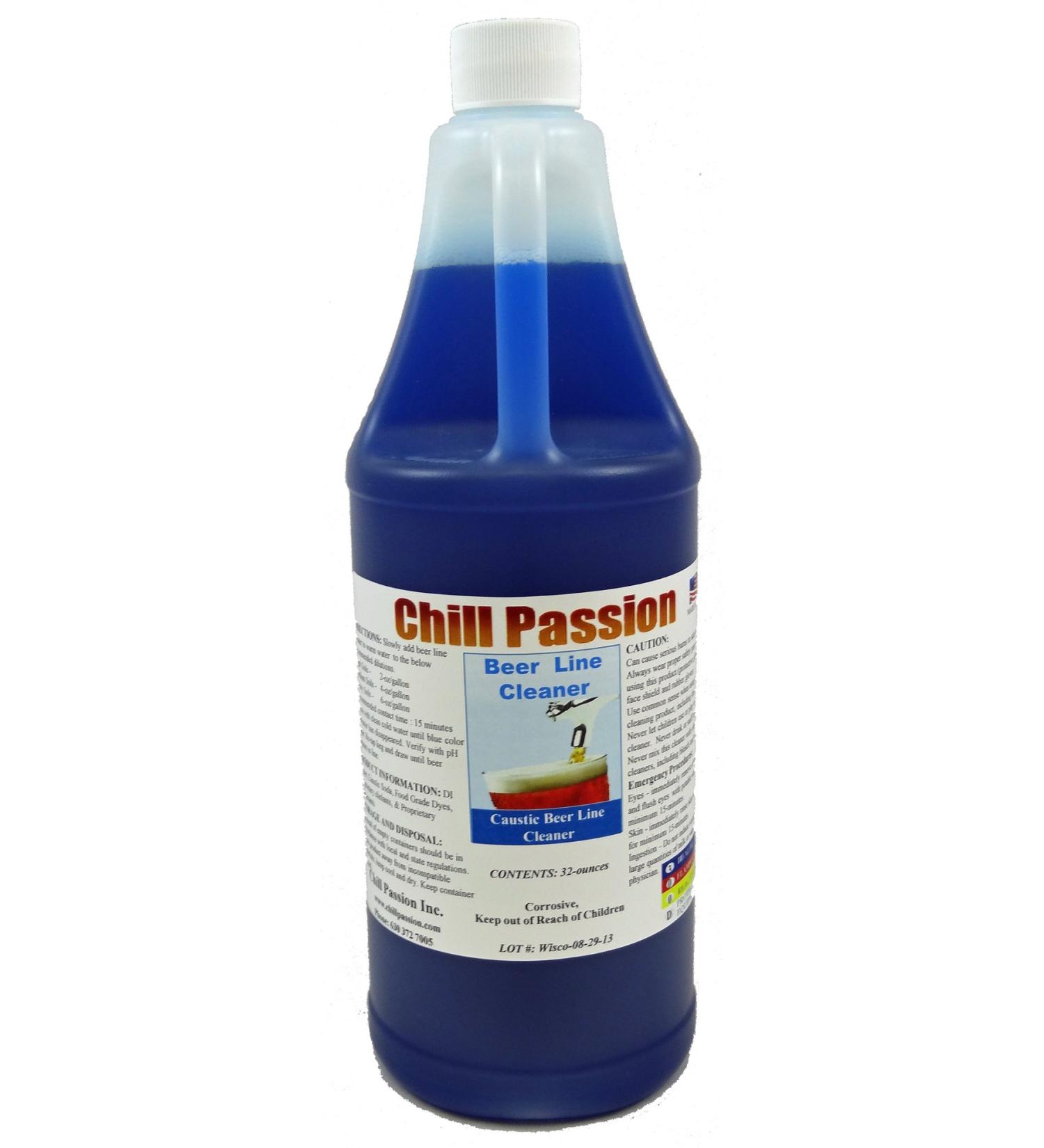 Chill Passion Beer Line Cleaning Liquid 32 Oz
