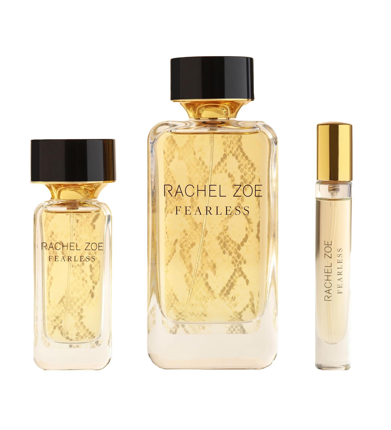Rachel Zoe Fearless for Women - 3 Pc Gift Set 3.4oz EDP Spray 10oz Body Mist Scarf - Buy Online on GoSupps.com