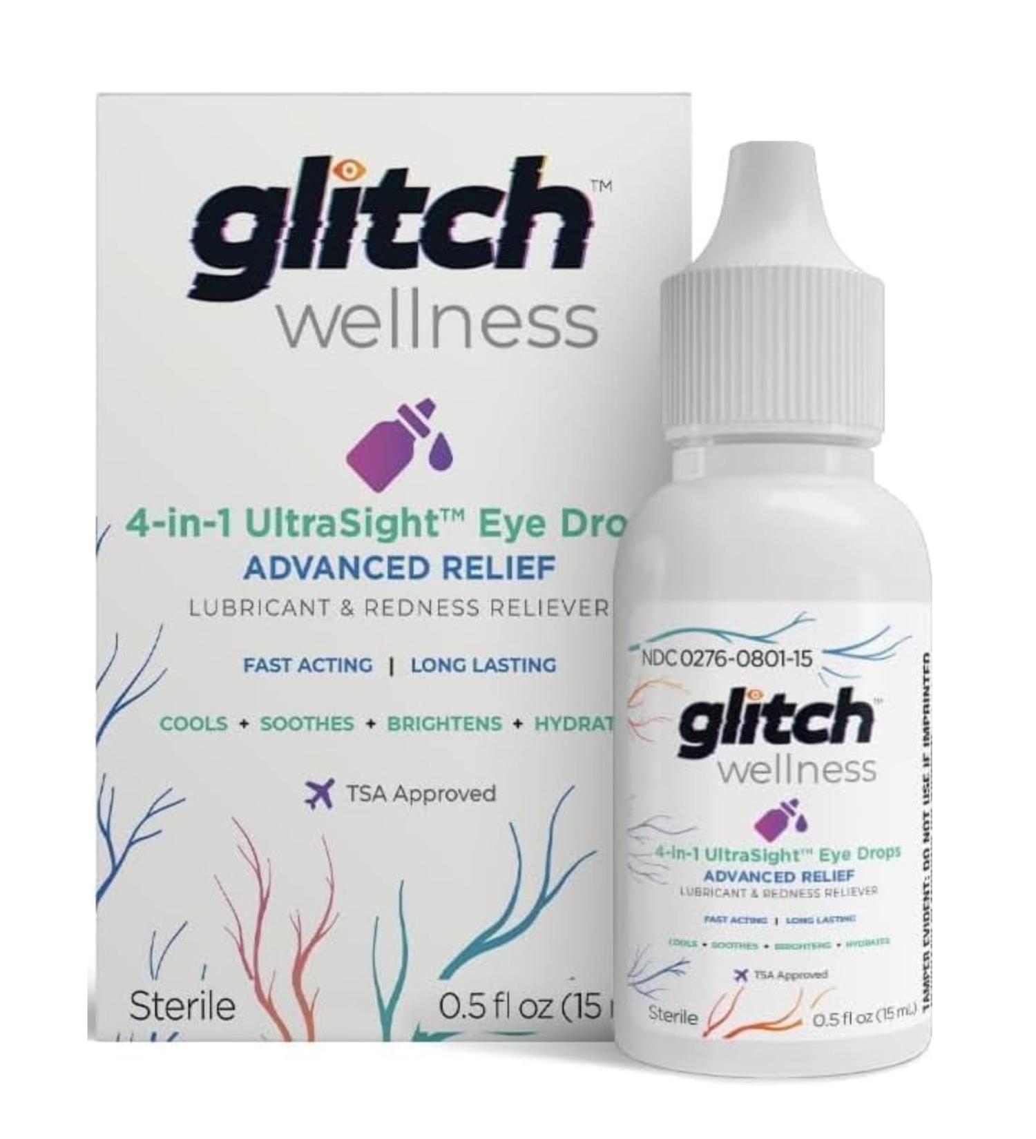UltraSight Eye Drops for Red Eyes - 4 in 1 Advanced Relief | Hydration Brightening & Soothing Comfort | 15mL (0.5 Fl Oz - Buy Online on GoSupps.com