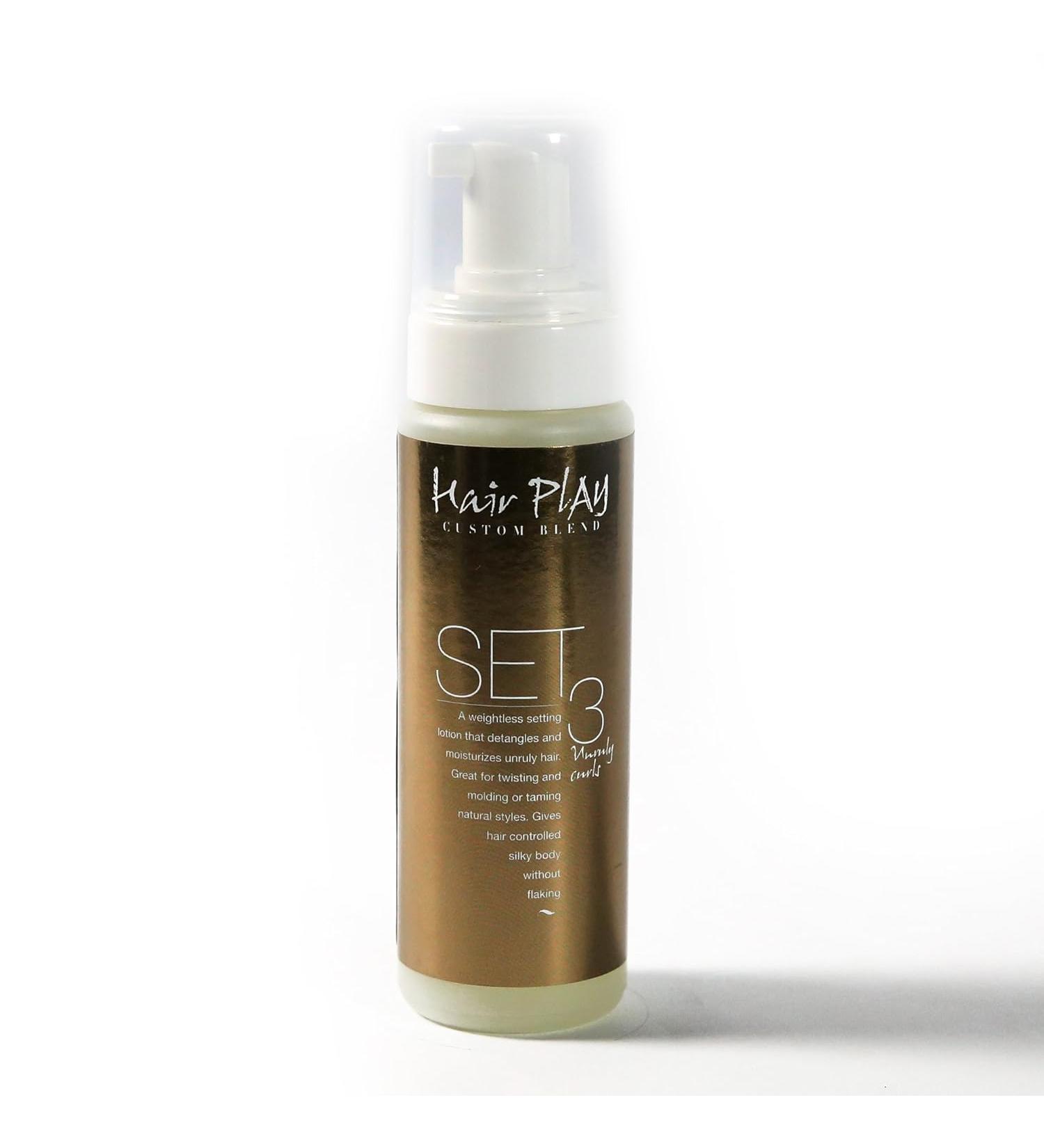 Frizz Control Hair Foam for Natural Curly Hair - Hair Play Set #3 | Moisturizing Styling Mousse for Extra Hold - Buy Online on GoSupps.com