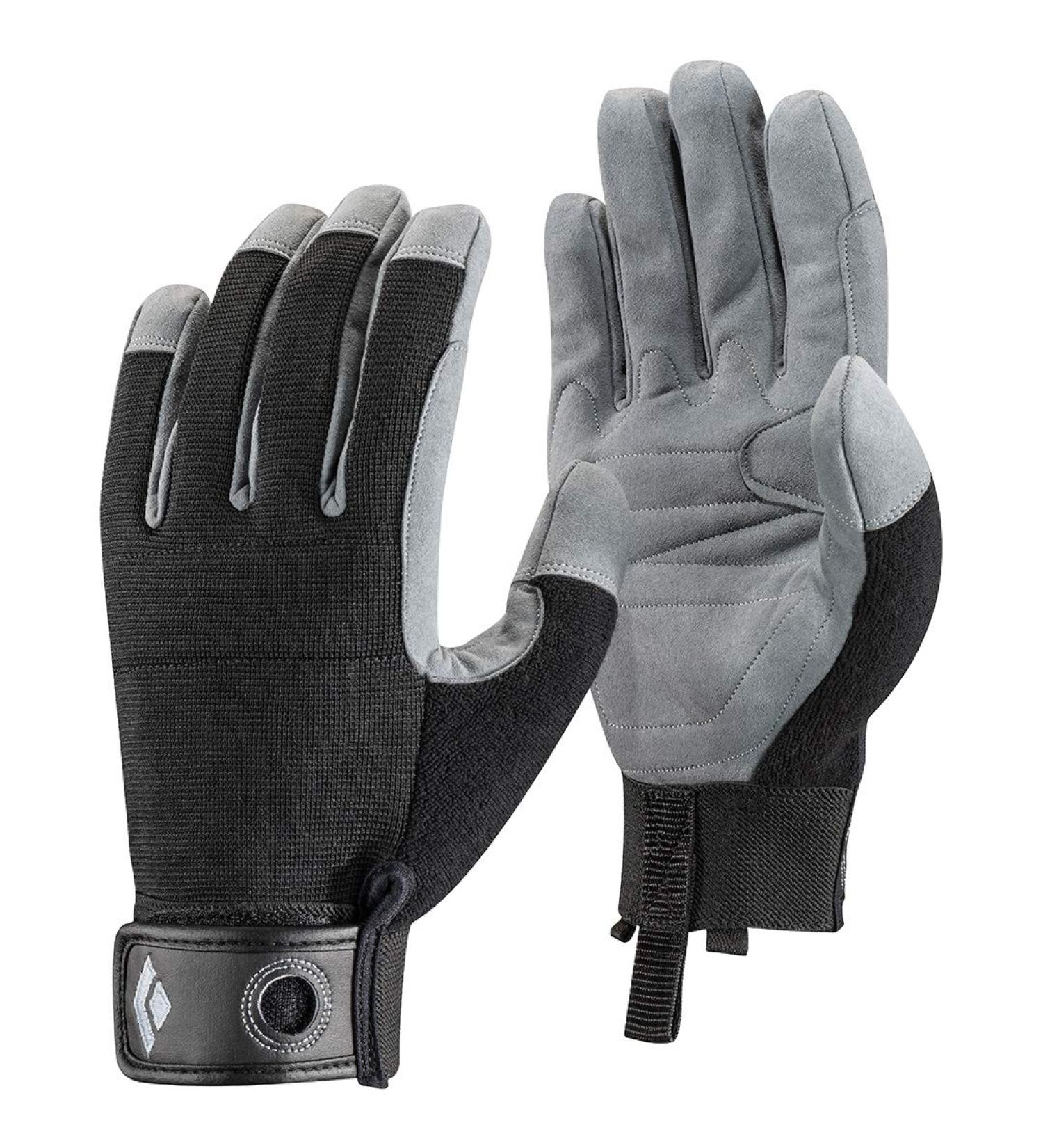 Black Diamond Crag Gloves - Extra Small Black | Durable Climbing Gear for All Conditions - Buy Online on GoSupps.com