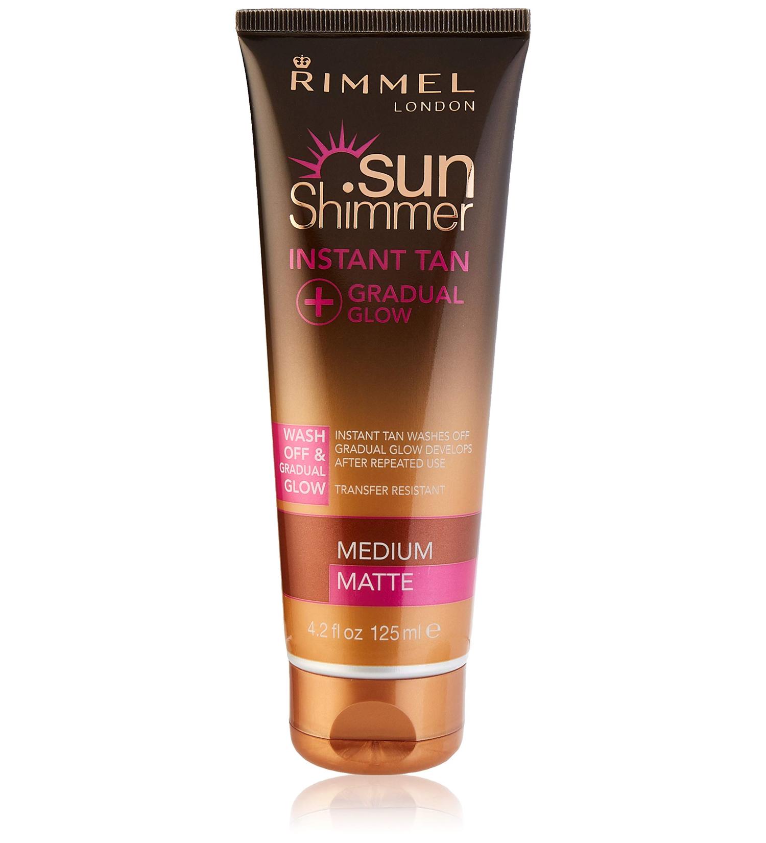Sunshimmer Instant Tan + Gradual Glow Matte Medium - Long-Lasting Matte Finish - Buy Online on GoSupps.com