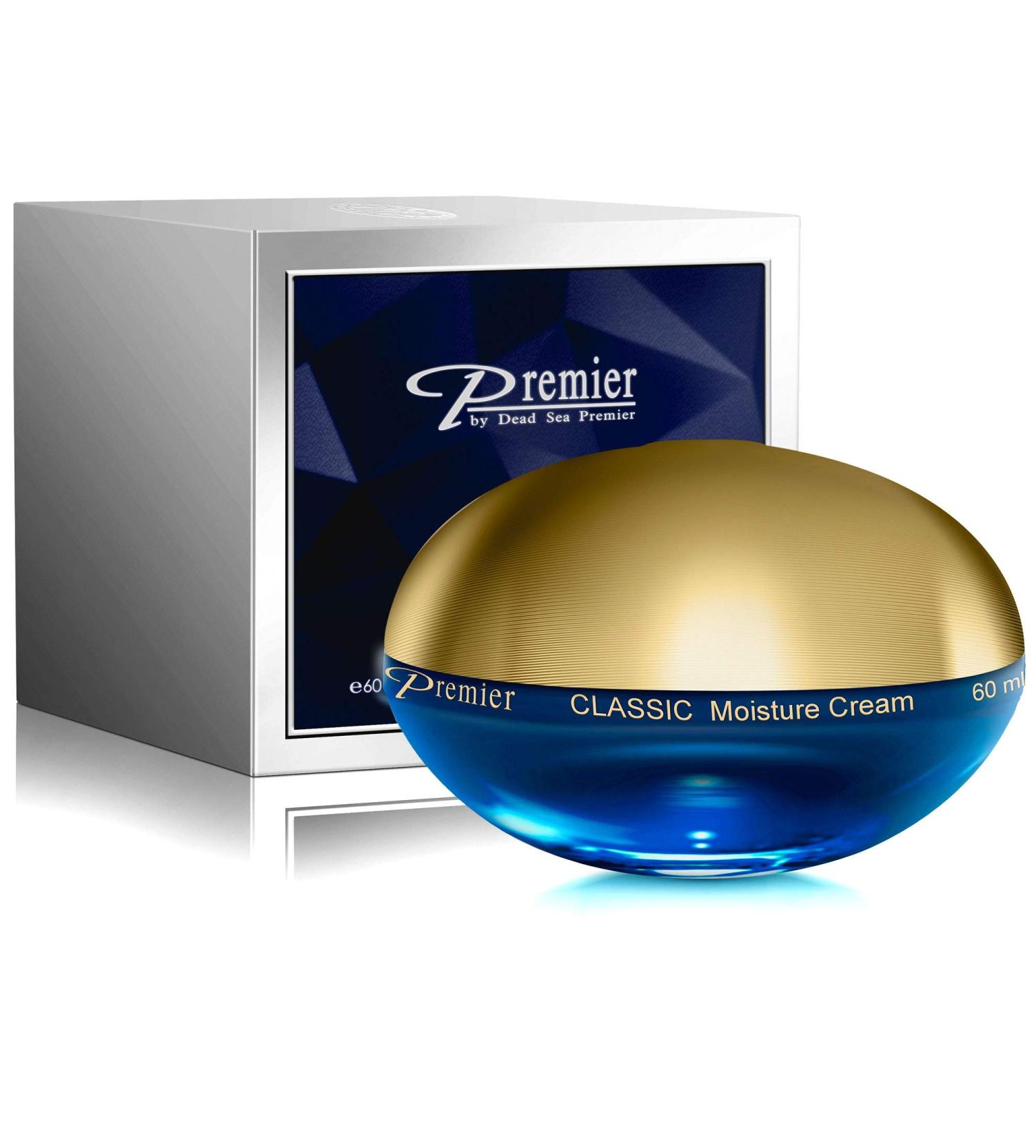 Premier Dead Sea Sensitive Skin Moisture Cream - Anti-Aging Face Moisturizer Day & Night Silky Firming Cream for Wrinkles & Fine Lines | 2.04 Fl. Oz - Buy Online on GoSupps.com