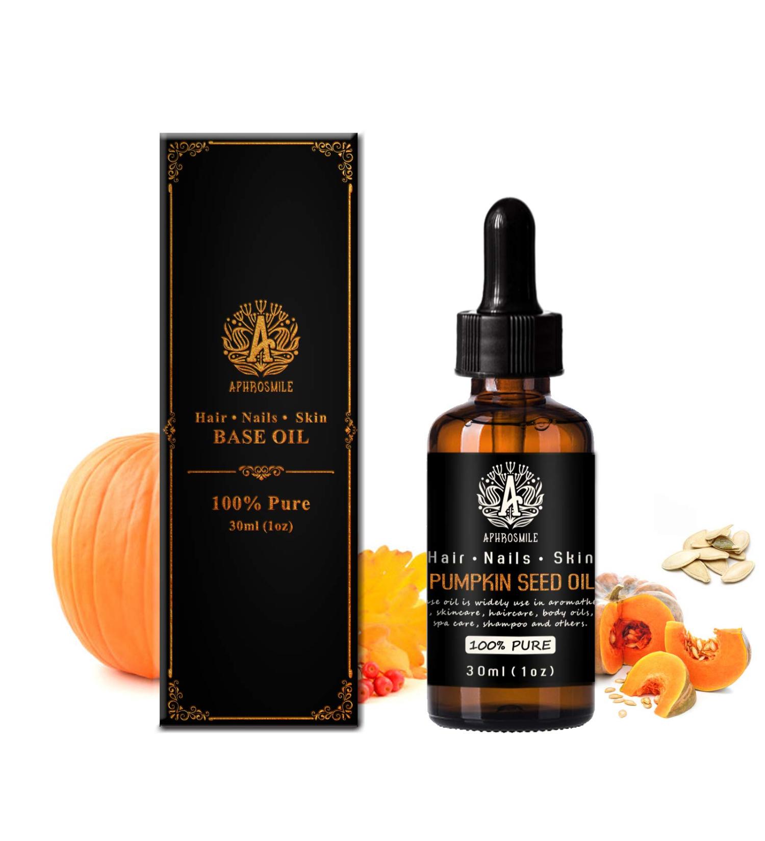 100% pure pumpkin seed oil for massage 30ml carrier oil - pumpkin seed oil for skin care 1oz base oil - pumpkin seed oil for hair care