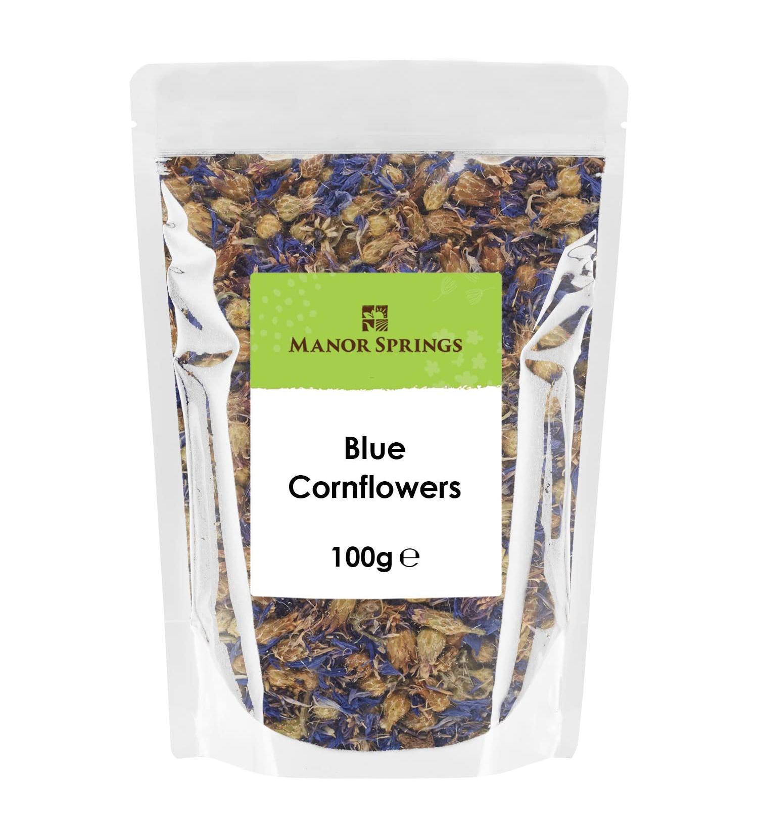 Blue Cornflowers 100g by Manor Springs
